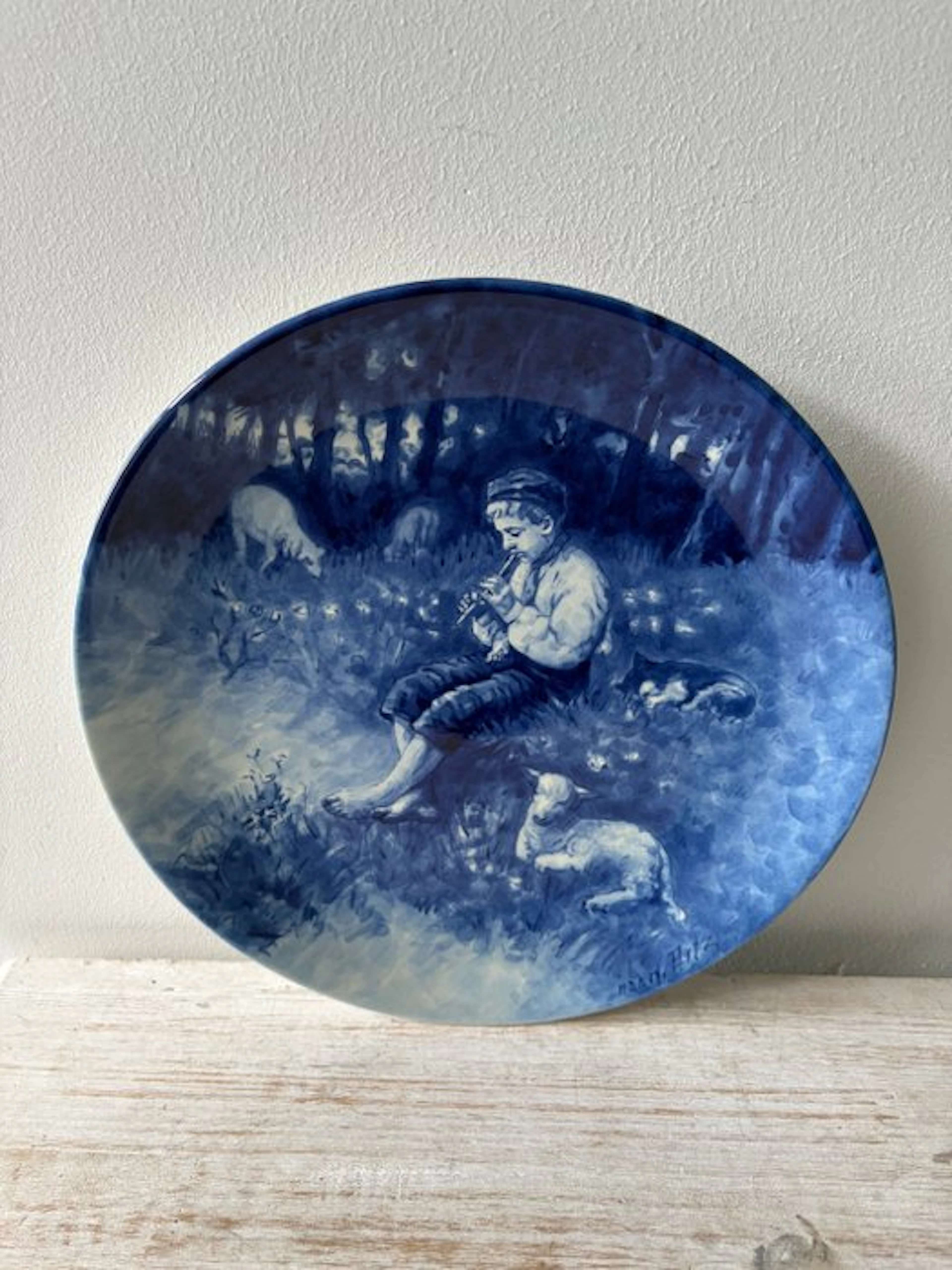 De Porceleyne Fles, Delft - Wall plate - Ceramic - 1978 - to Artz - 29.3 cm