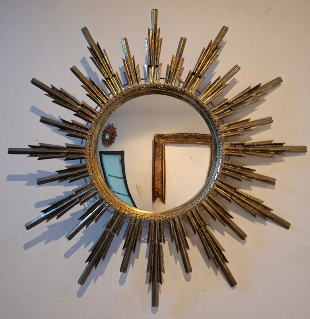 Mirror - Brass - Sun Mirror 1970