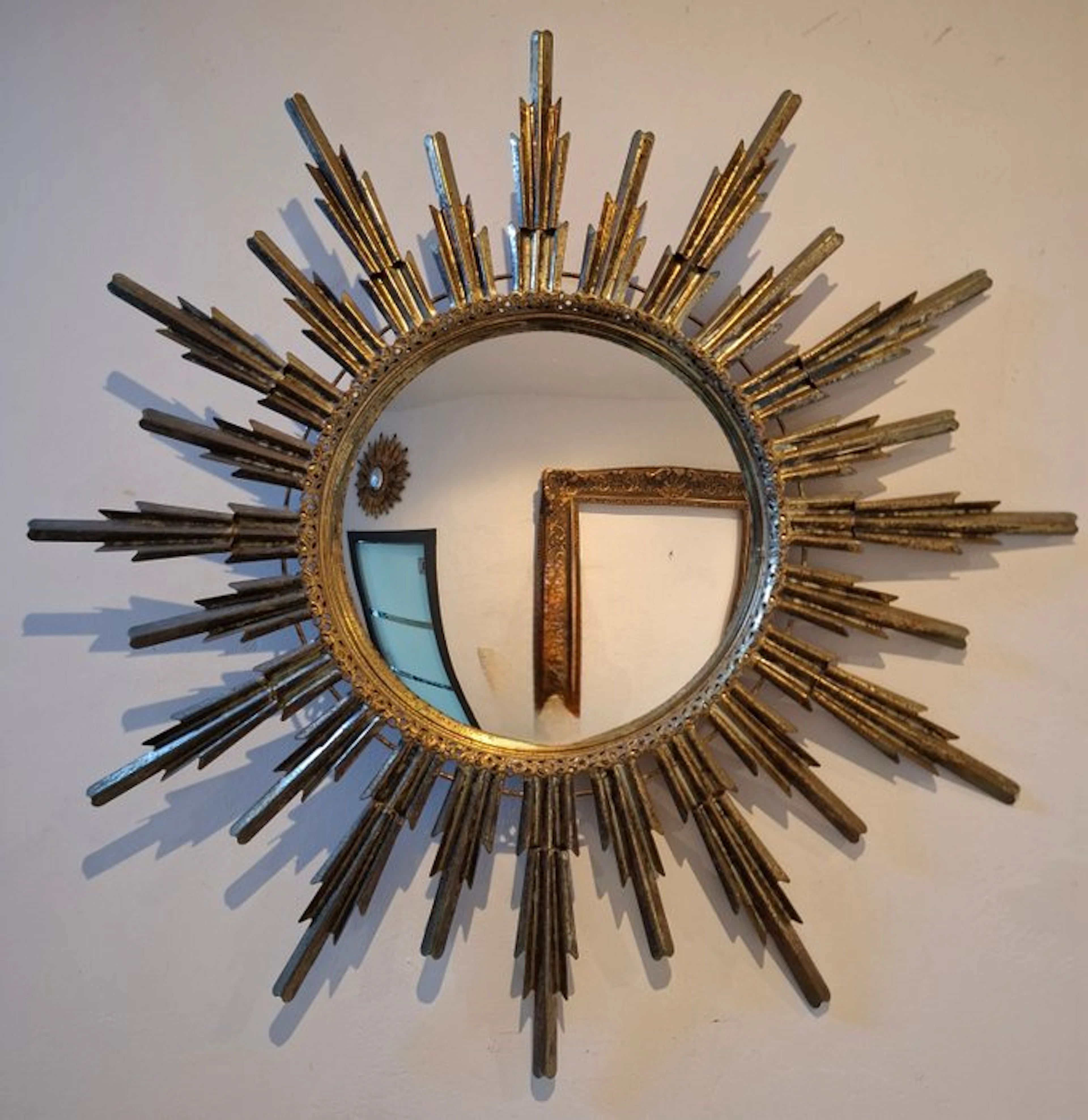 Mirror - Brass - Sun Mirror 1970