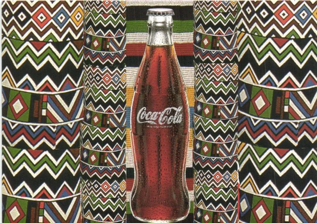 Coca-Cola advertising cards