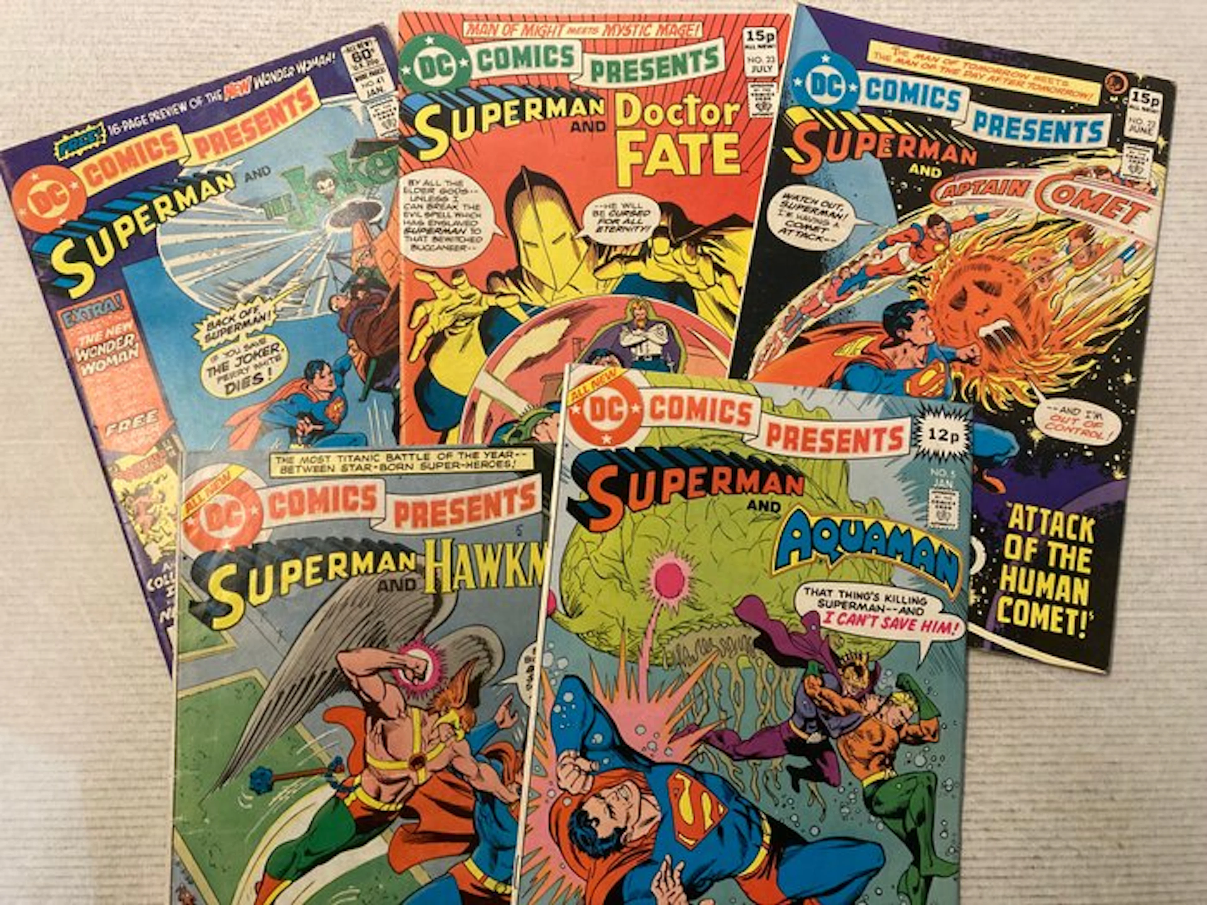 DC Comics Presents (1978 Series) 5 comics in Range # 5 to...