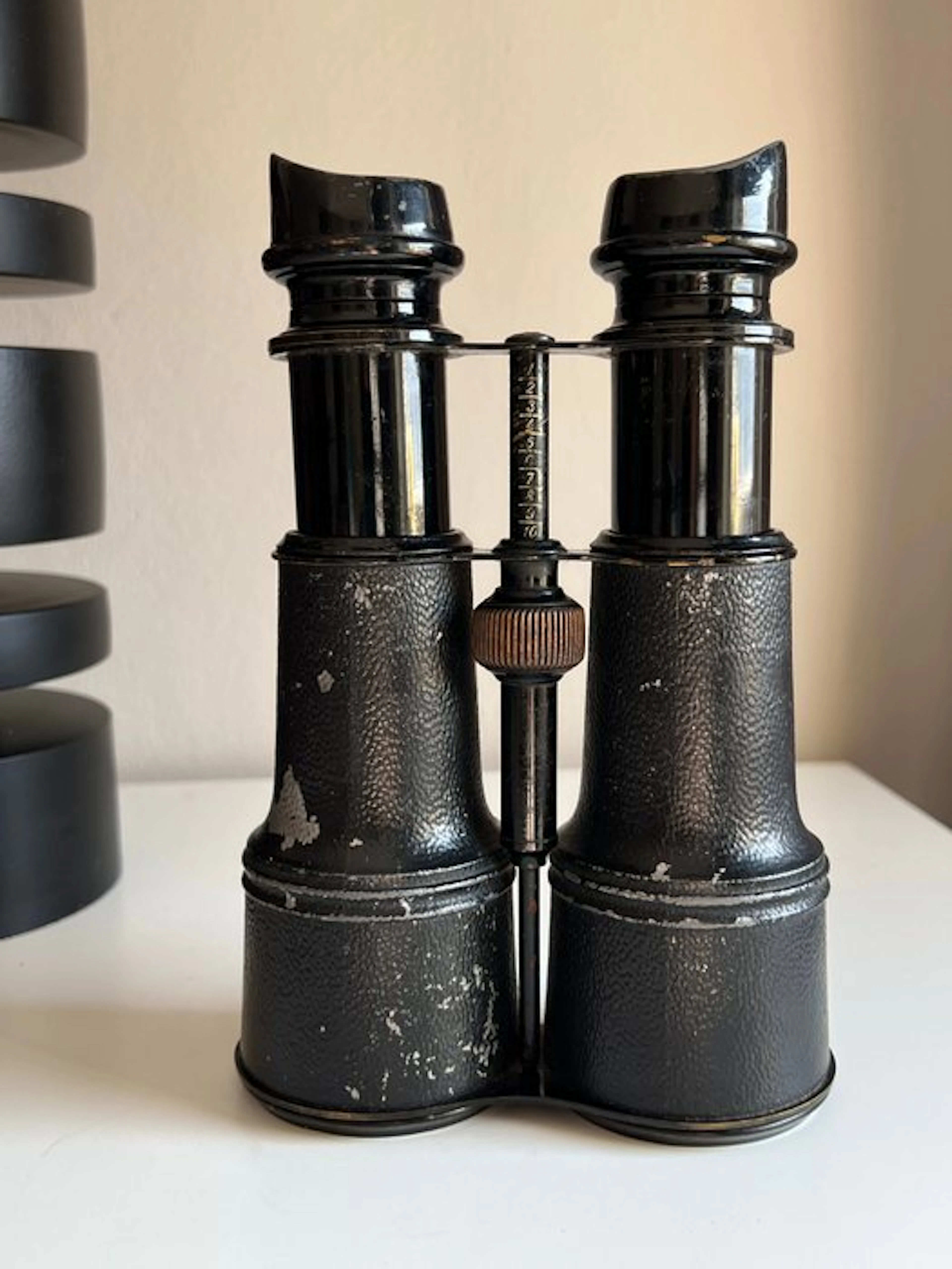 Antique French naval binoculars from the late 19th...