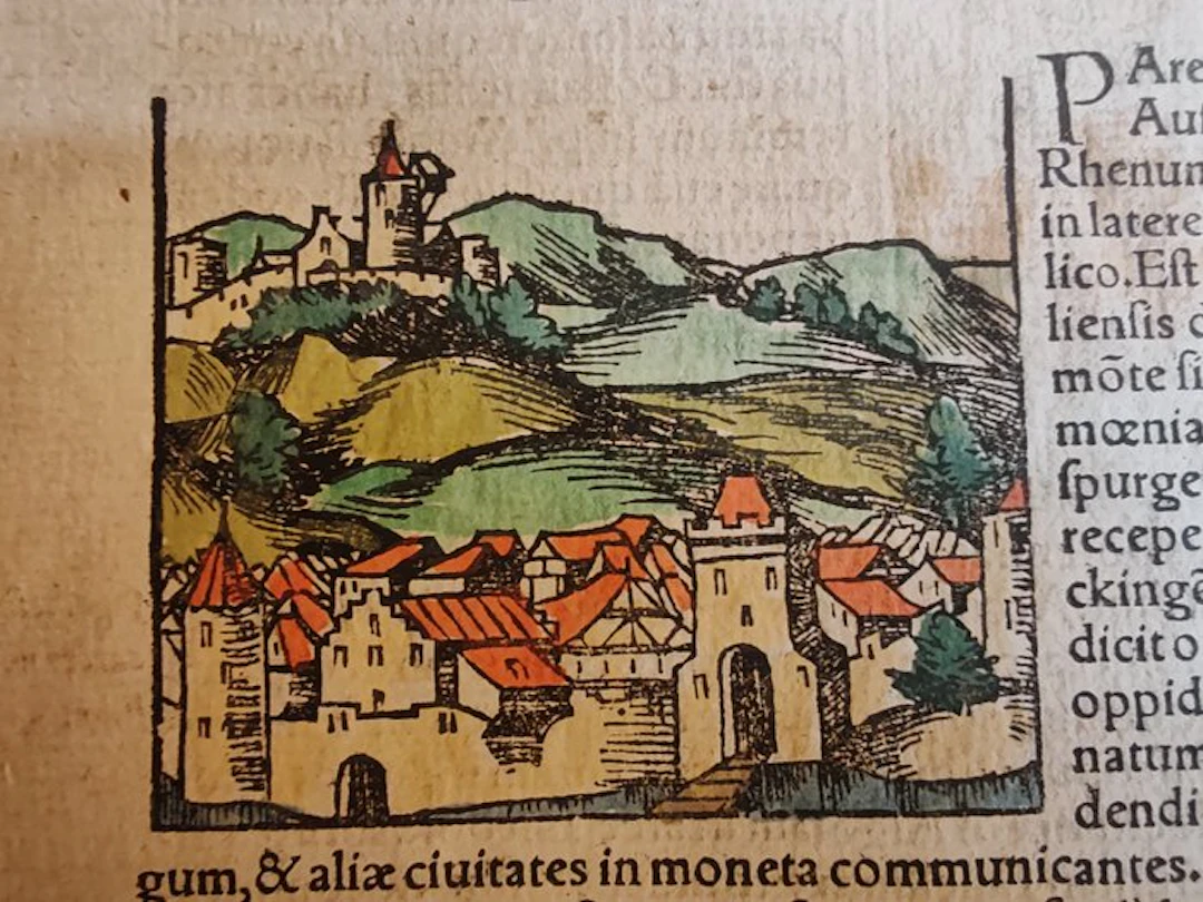 Sebastian Münster (1489–1552) - Cosmographia Universalis...