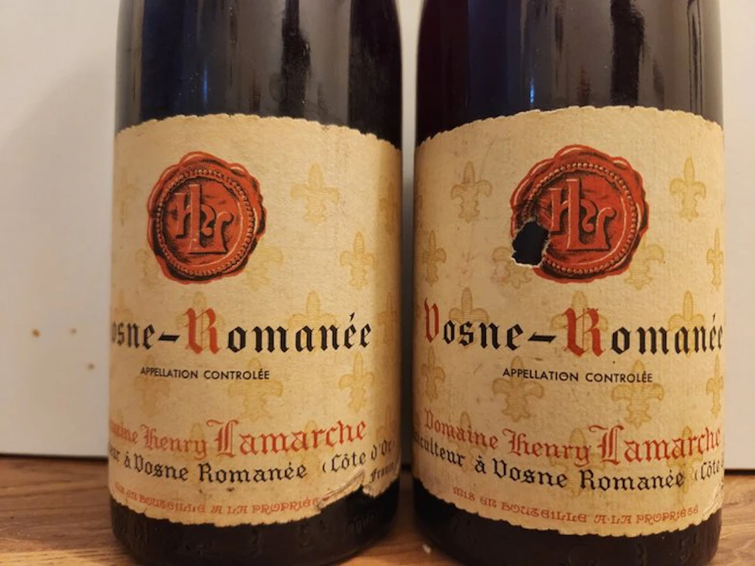 1981 Domaine Henry Lamarche, - Vosne-Romanée - 2 Bottles (0.75L)