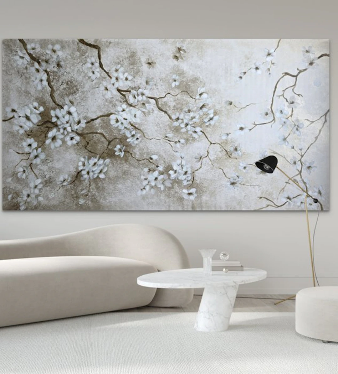 Alla Faber - Stillness . Serie: Ethereal Blossoms XXL