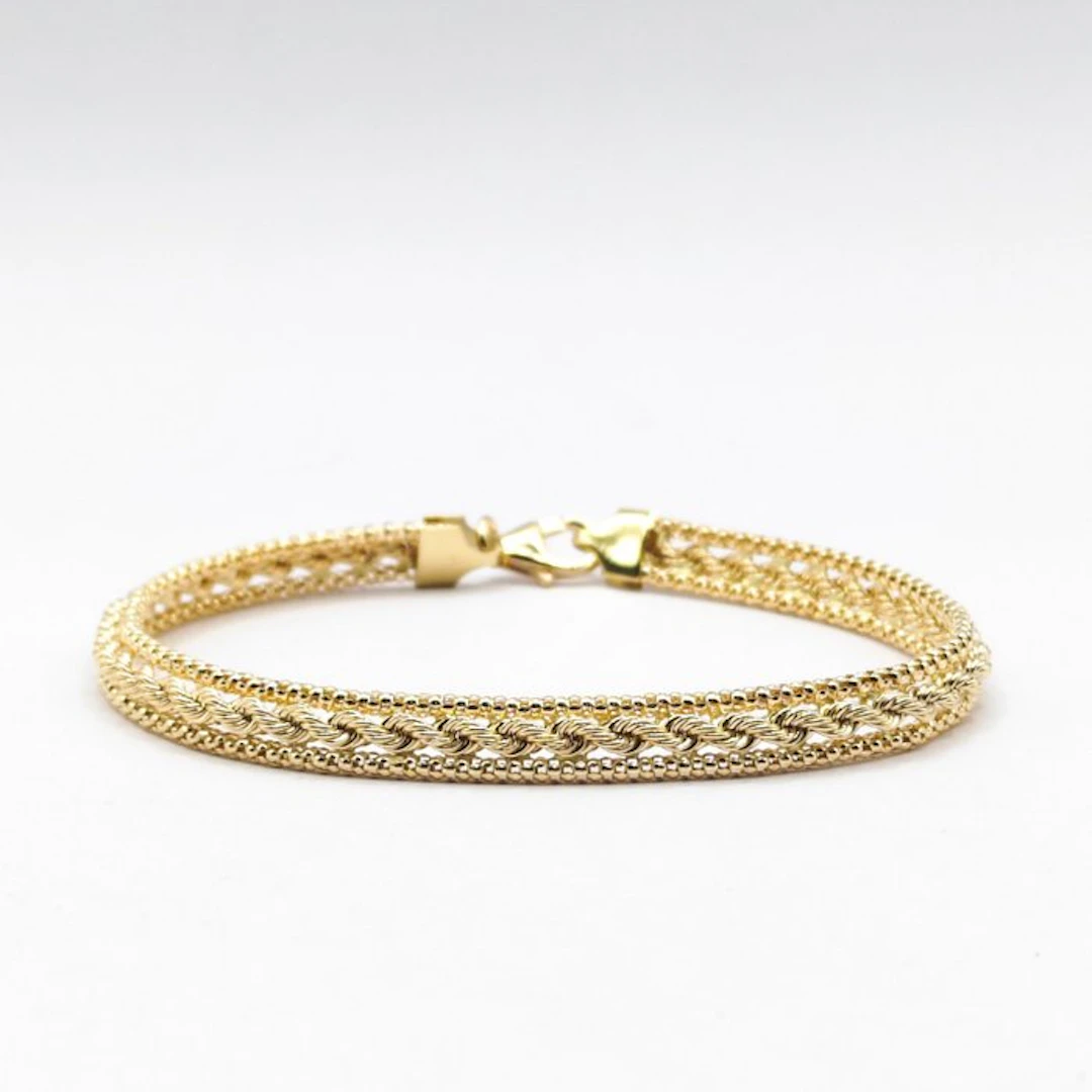 Bracelet - 18 kt. Yellow gold