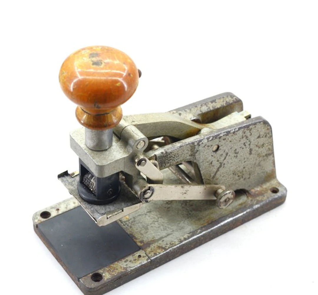 Postmark - Original PTT date stamp - Roermond - table...