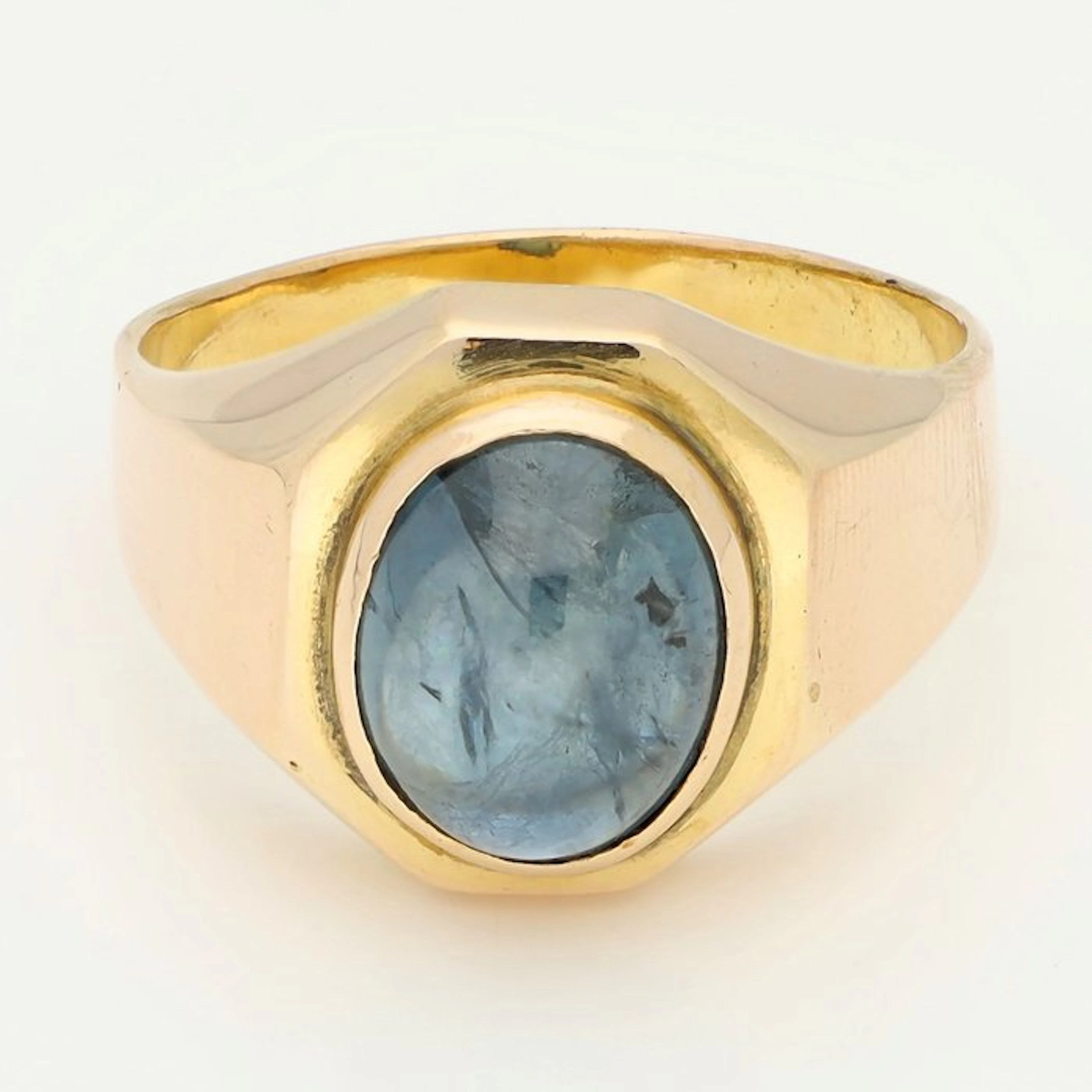 Ring - 18 kt. Rose gold - Sapphire
