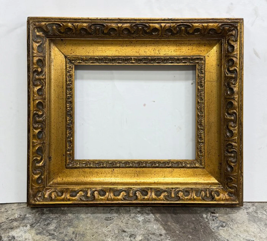 Frame - Wood, Gold - golden frame
