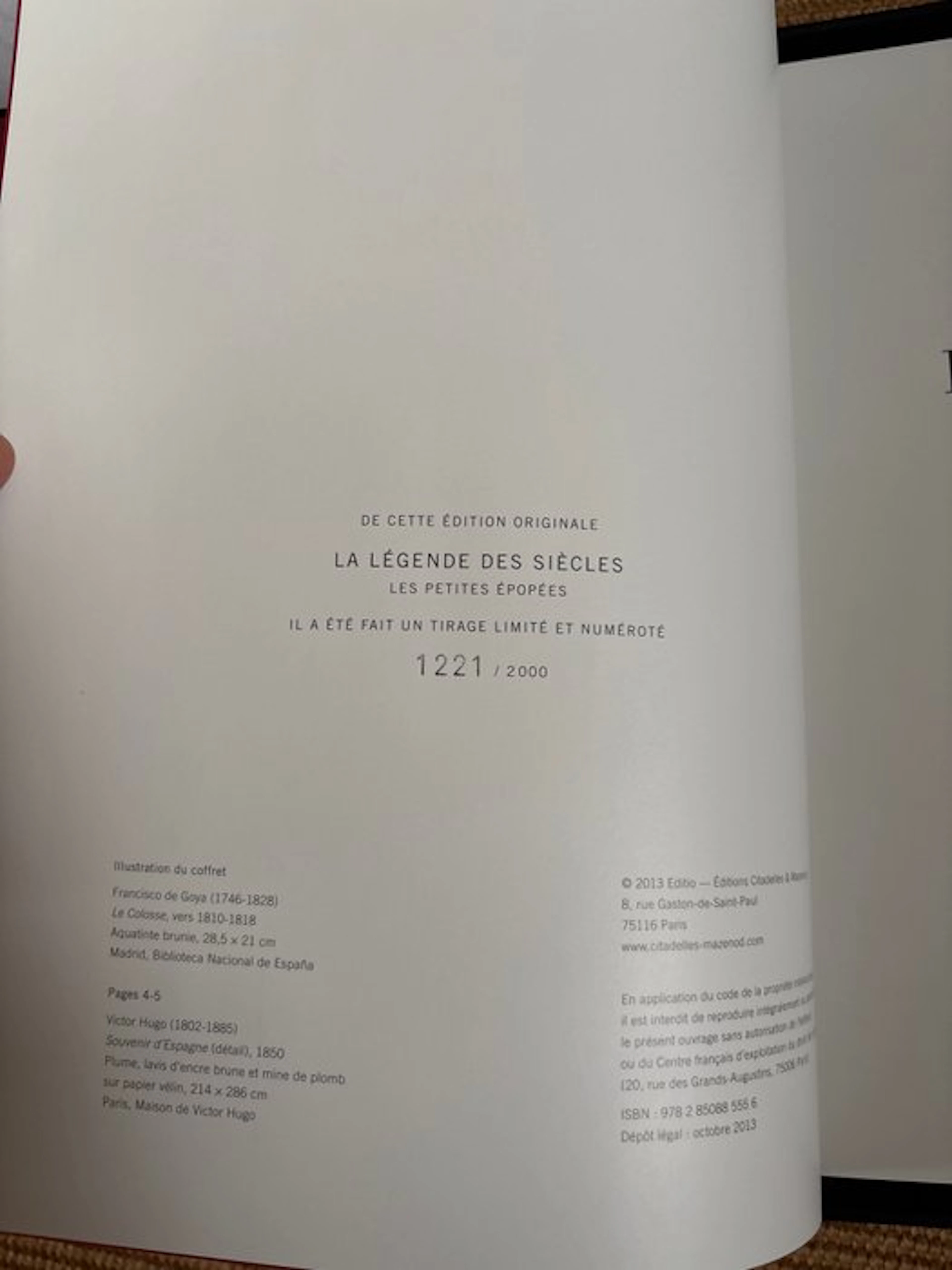 Serge Linarès (Picasso et les écrivains) et Victor Hugo...