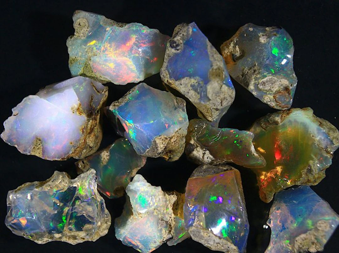 No Reserve - 70.50 ct. Top Color Ethiopian Opal - Rough Collection- 14.1 g