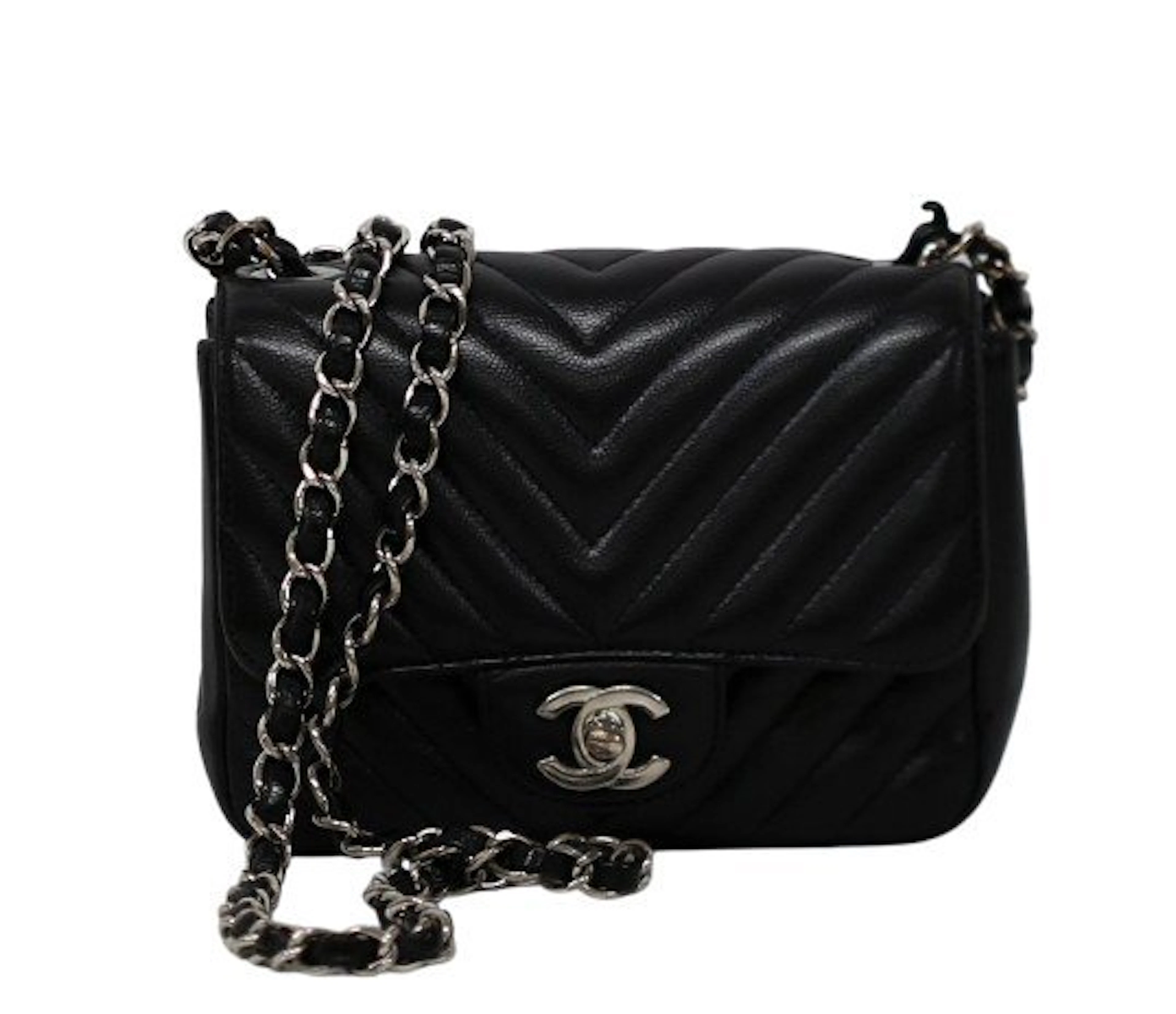 Chanel - Mini Square Chrevron - Bag