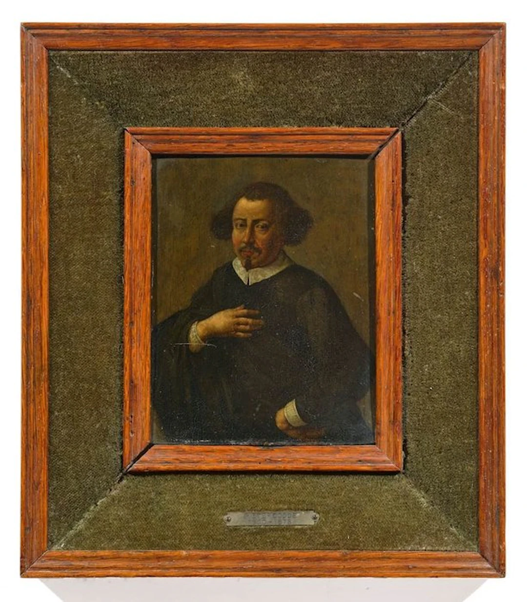 Dutch school (XVII) - Ritratto di gentiluomo