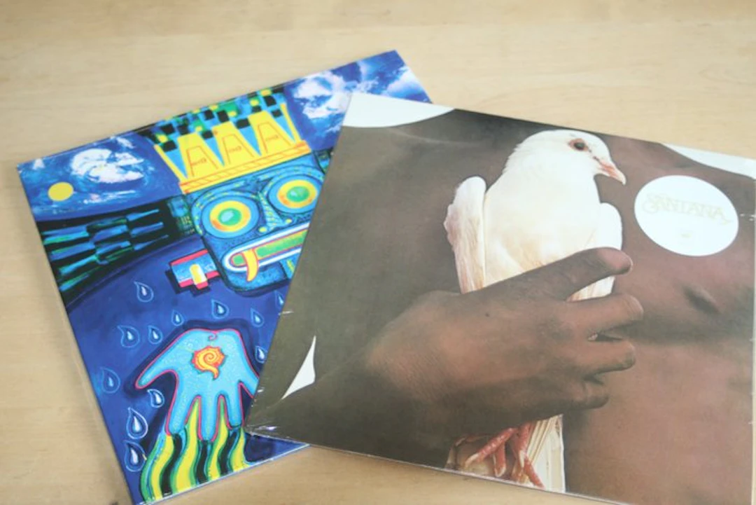Santana - Blessings and Miracles 2LP + Greatest Hits - LP...