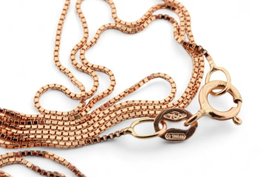 No reserve price - Necklace - 18 kt. Rose gold