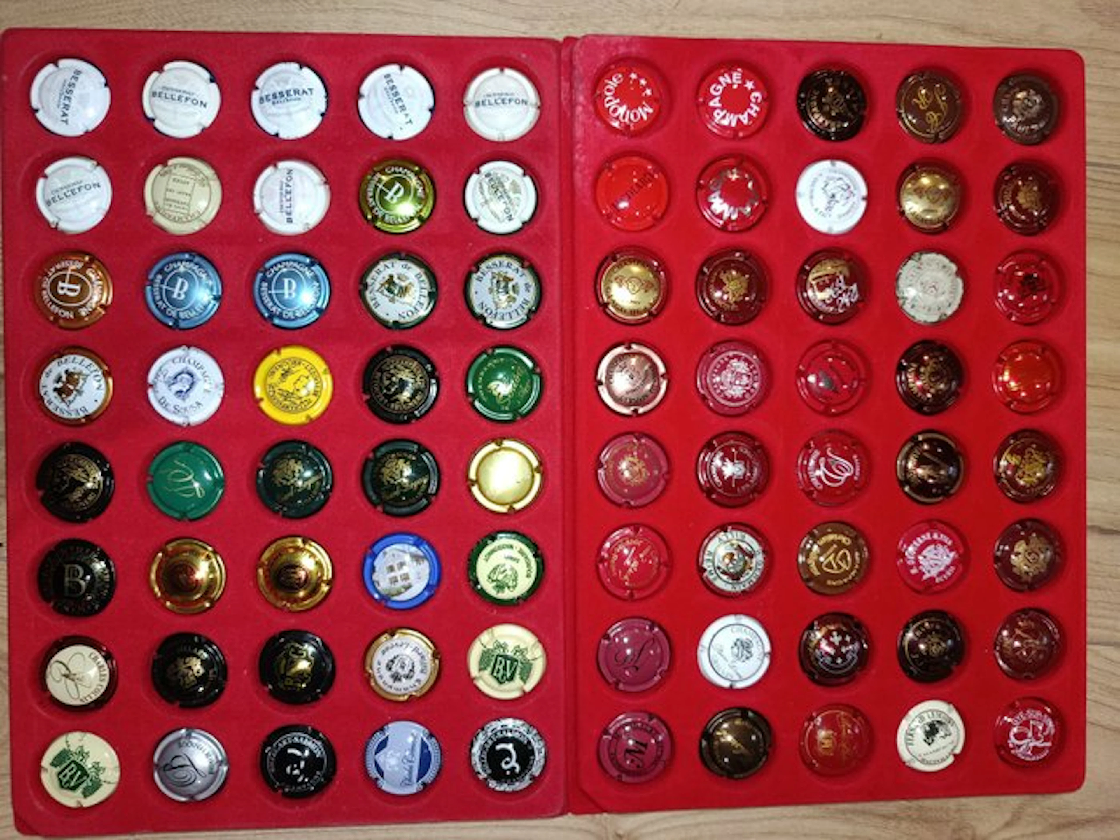 Champagne capsules (400) - Metal