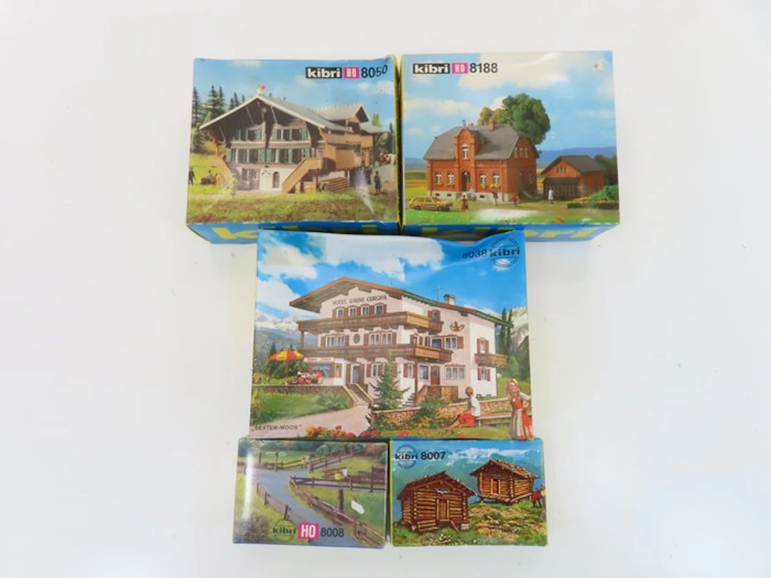 Kibri H0 - B-8007/B-8008/B-8038/B-8050/8188 - Model train...