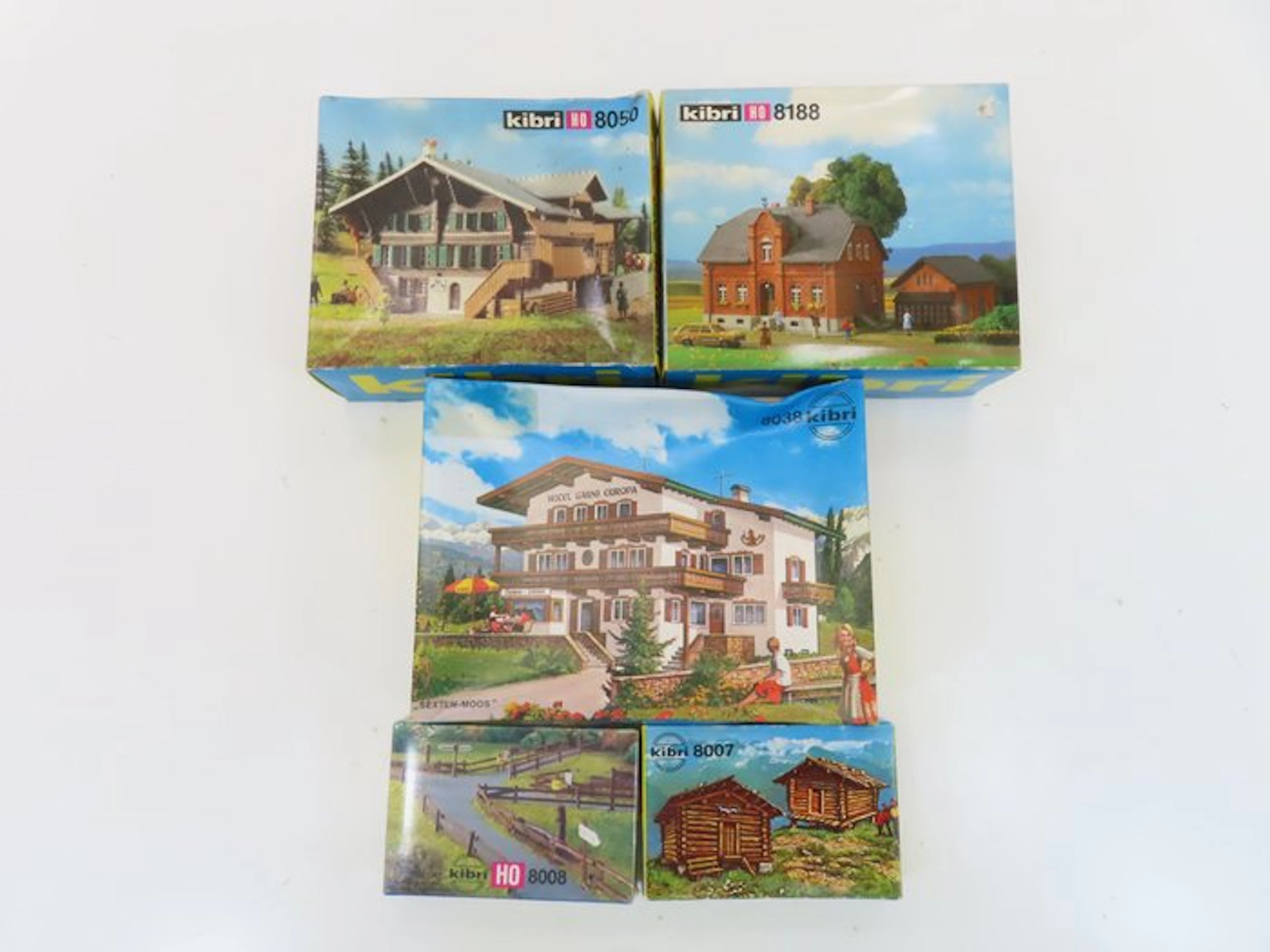 Kibri H0 - B-8007/B-8008/B-8038/B-8050/8188 - Model train...
