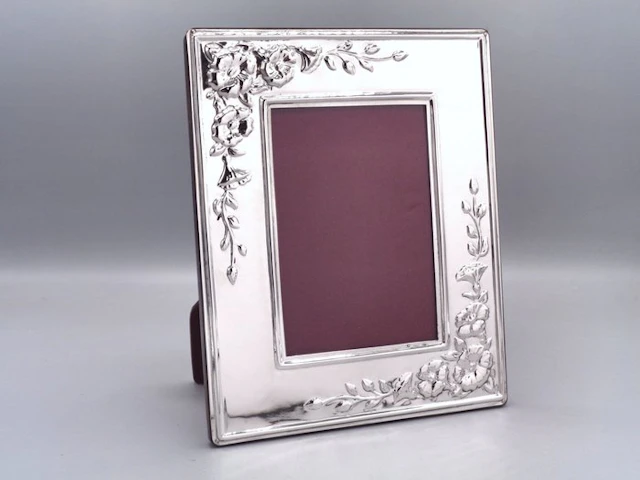 PG-Miani Argenteria - Picture frame - .925 silver - Campanula 9x13