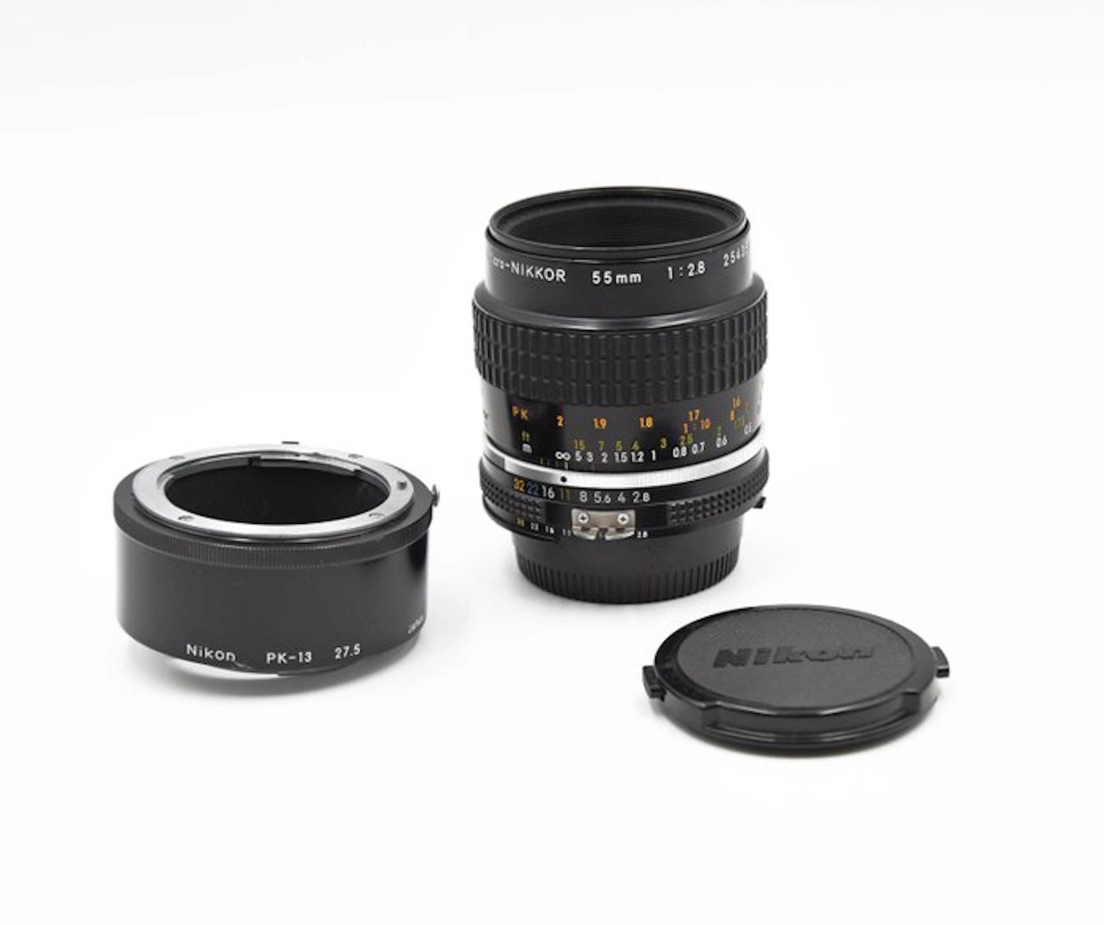 Nikon Micro-NIKKOR 55mm f/2.8 + PK-13 Extension Tube Prime lens