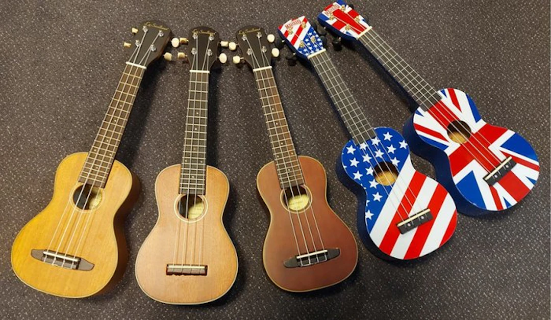 La Sevillana / Mahalo - 5x soprano ukulele with bag - - Ukulele