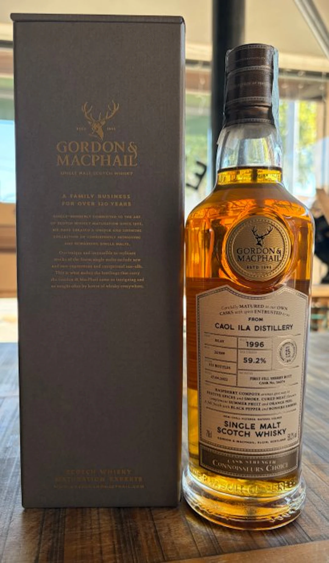 Caol Ila 1996 25 years old Cask Strength Connoisseurs...