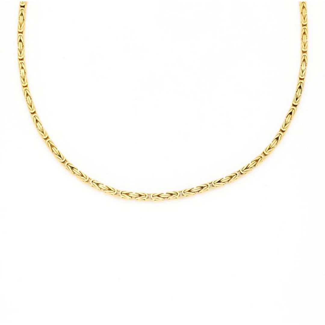 Necklace - 18 kt. Yellow gold - King