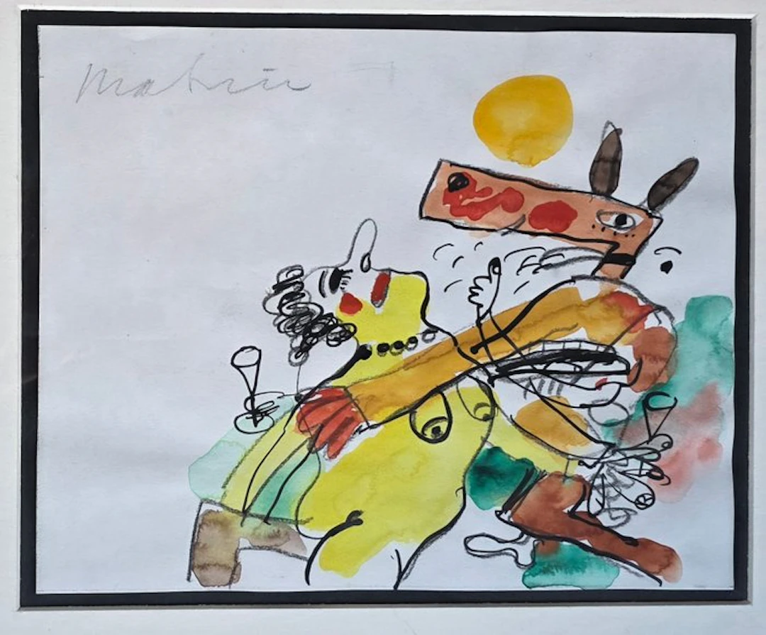 Anton Martineau (1926-2017) - Tango met champagne