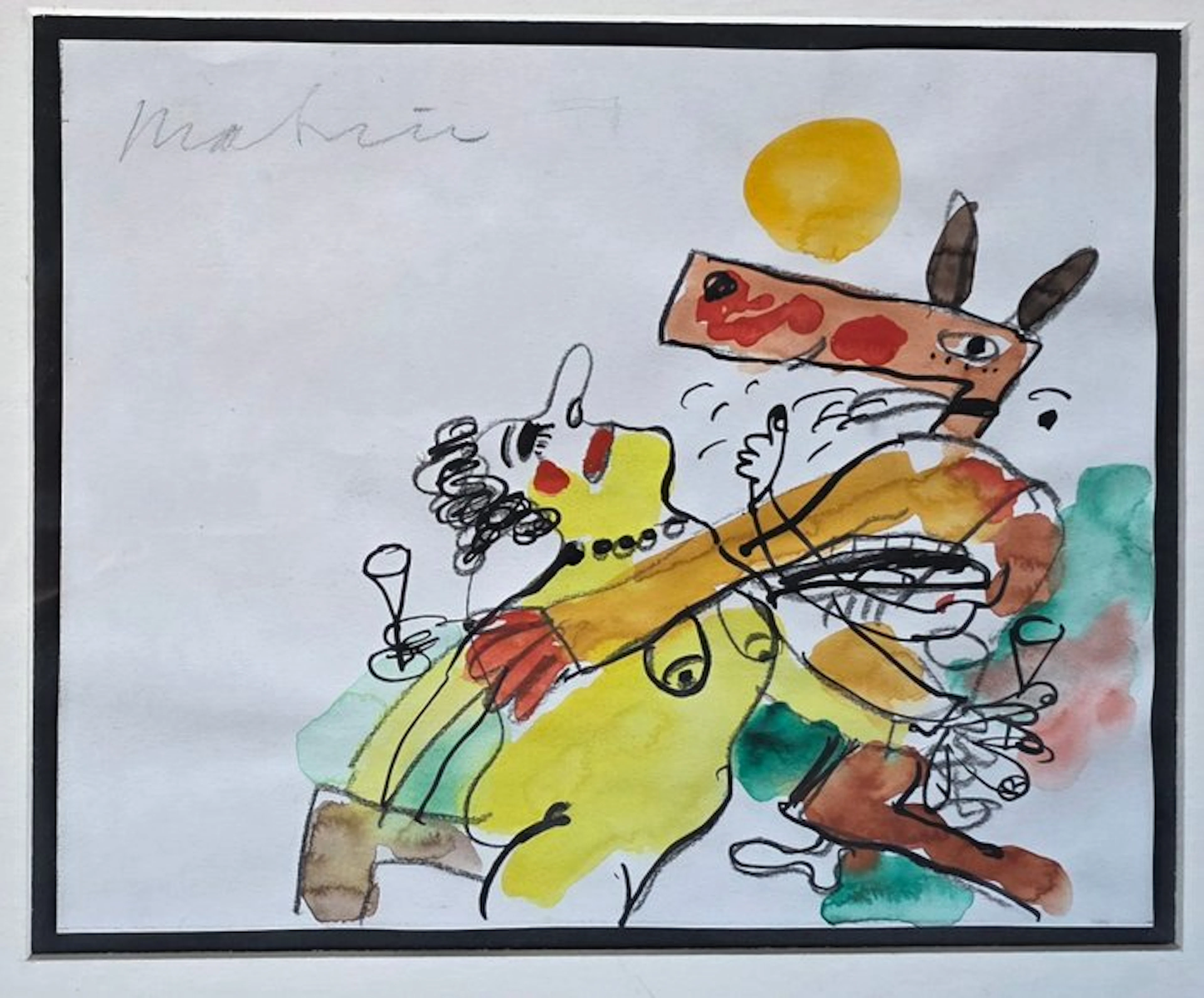Anton Martineau (1926-2017) - Tango met champagne