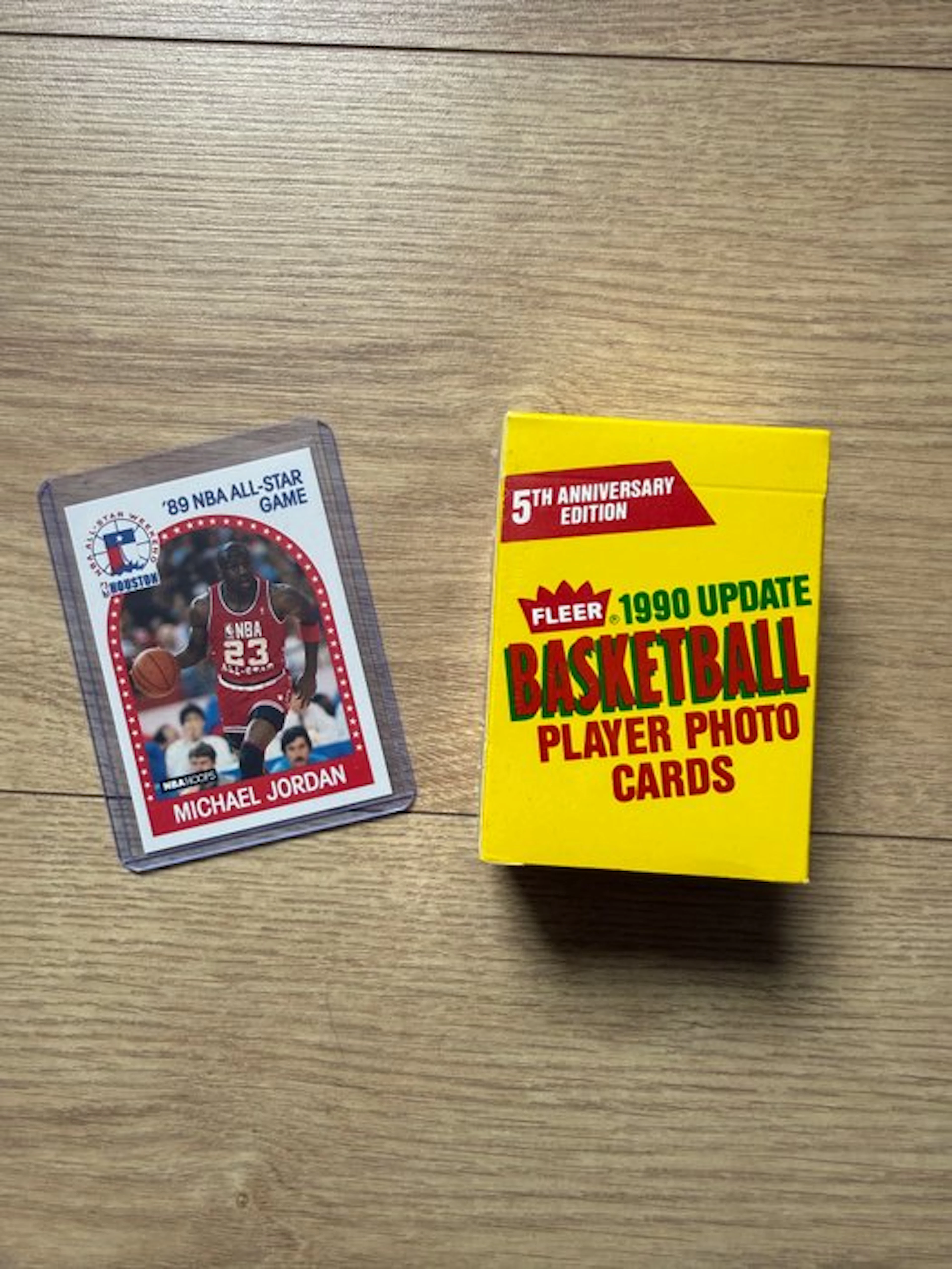 1990 Fleer Michael Jordan #21 - 2 Sealed box - Excellent (EX)