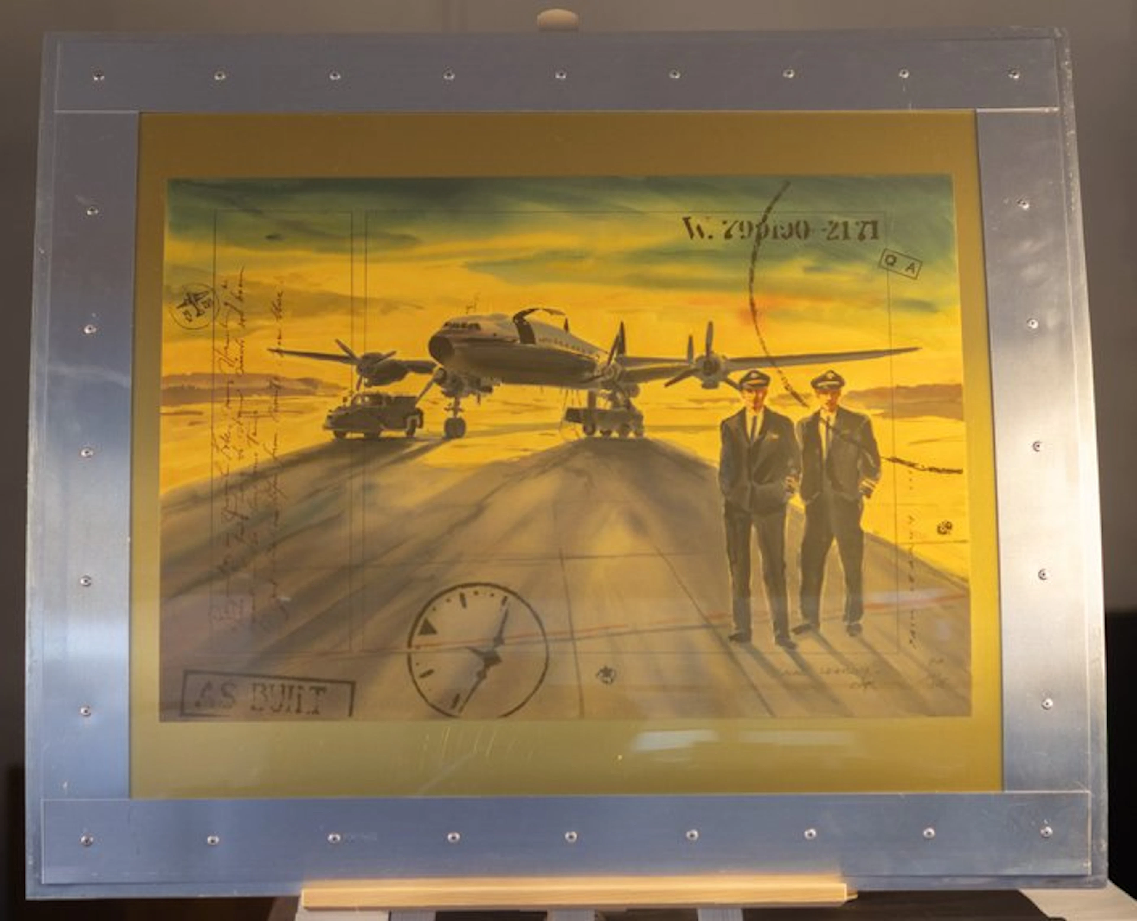An impressive 'Épreuve d'Artiste' (EA) lithograph titled 'As Built'