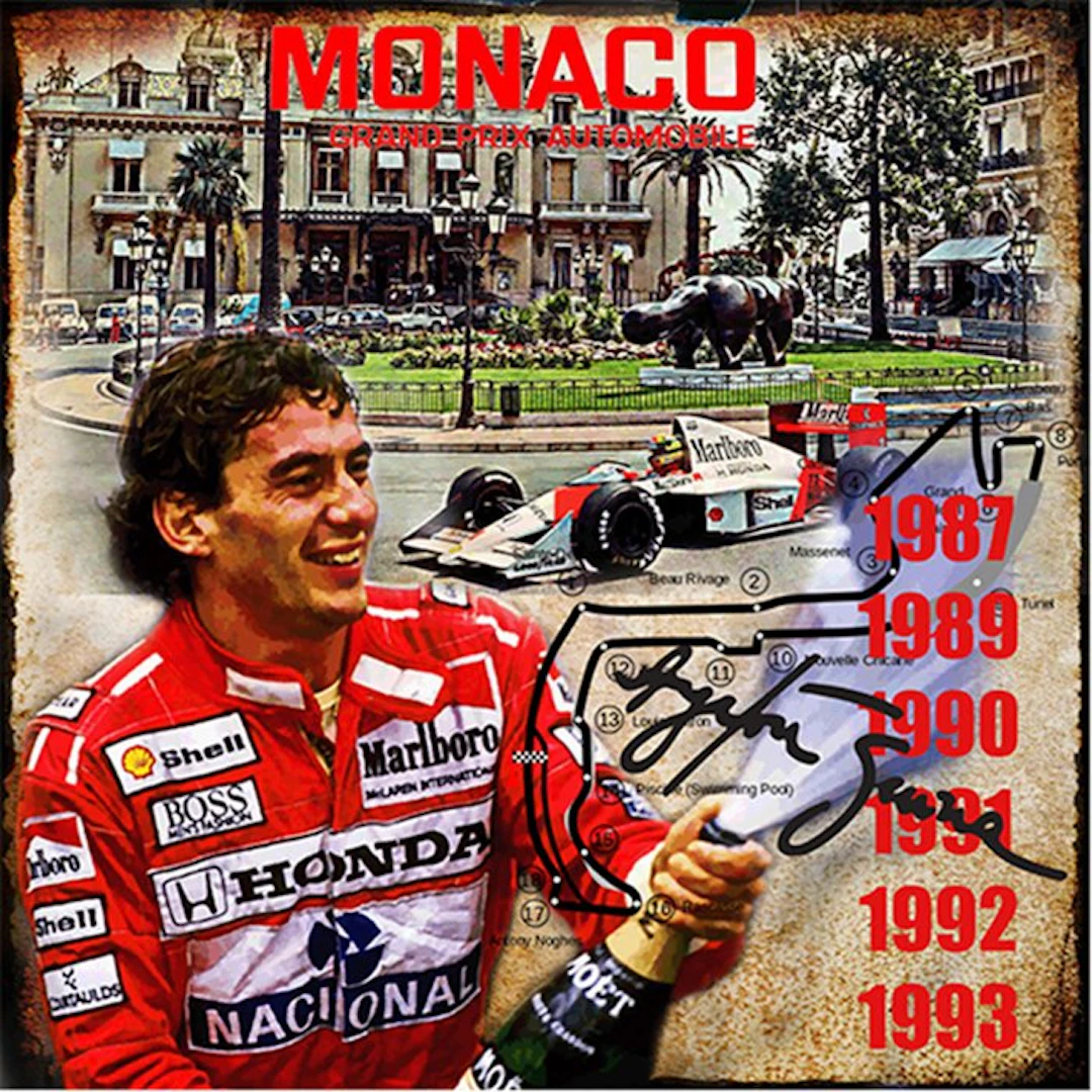 Original Luc Best - "Ayrton Senna"