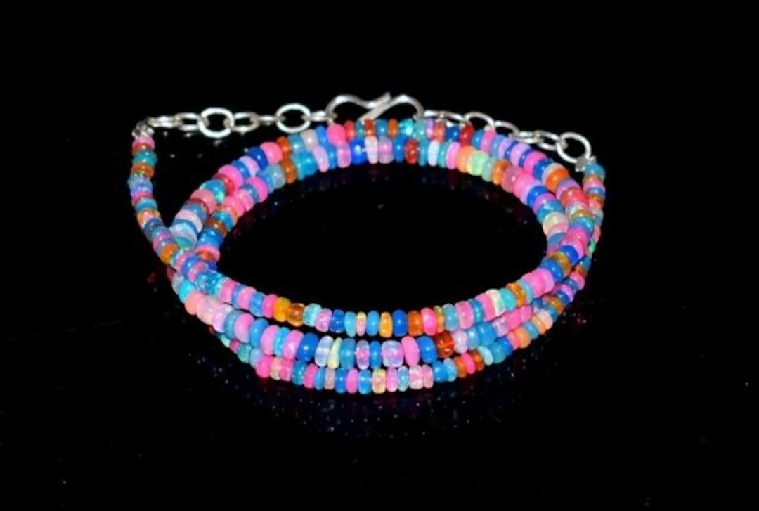 Opal Multicolor Natural Mineral- 9 g - (1)
