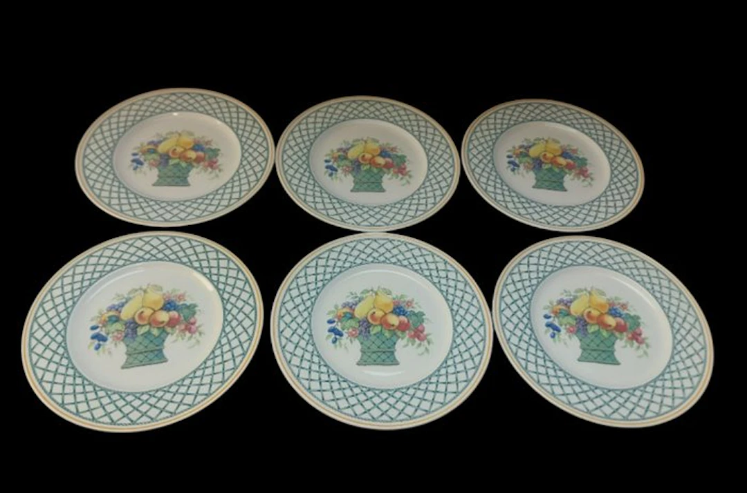 Villeroy & Boch - Basket - Plate (6) - Porcelain