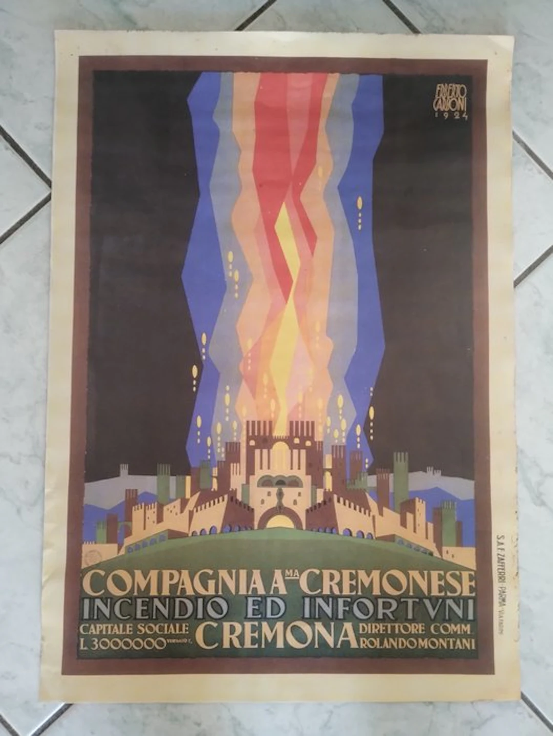 Erberto Carboni - Compagnia Anonima Cremonese - 1970s