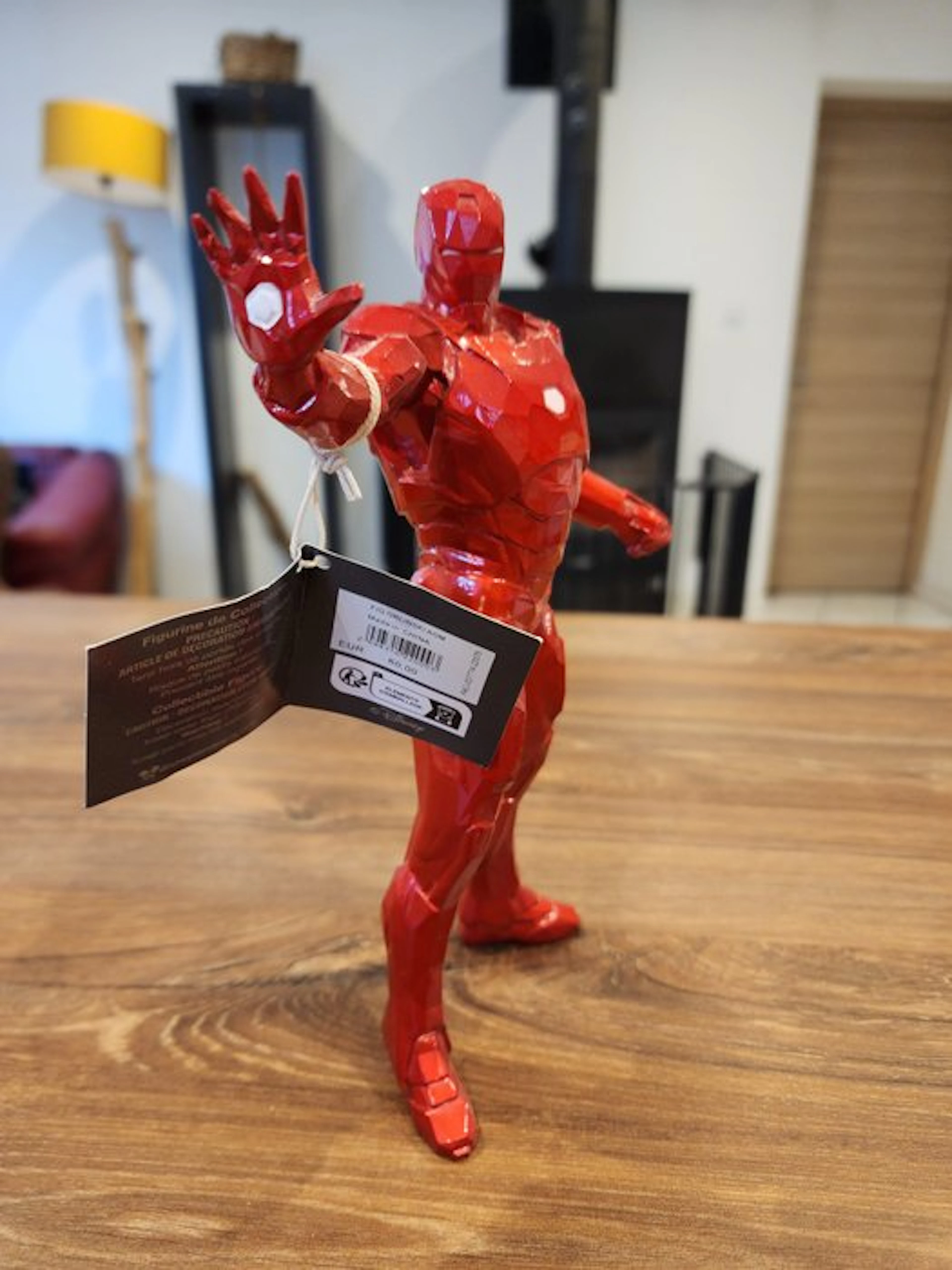 Richard Orlinski (1966) - Sculpture, Iron Man - 22 cm - Resin - 2023