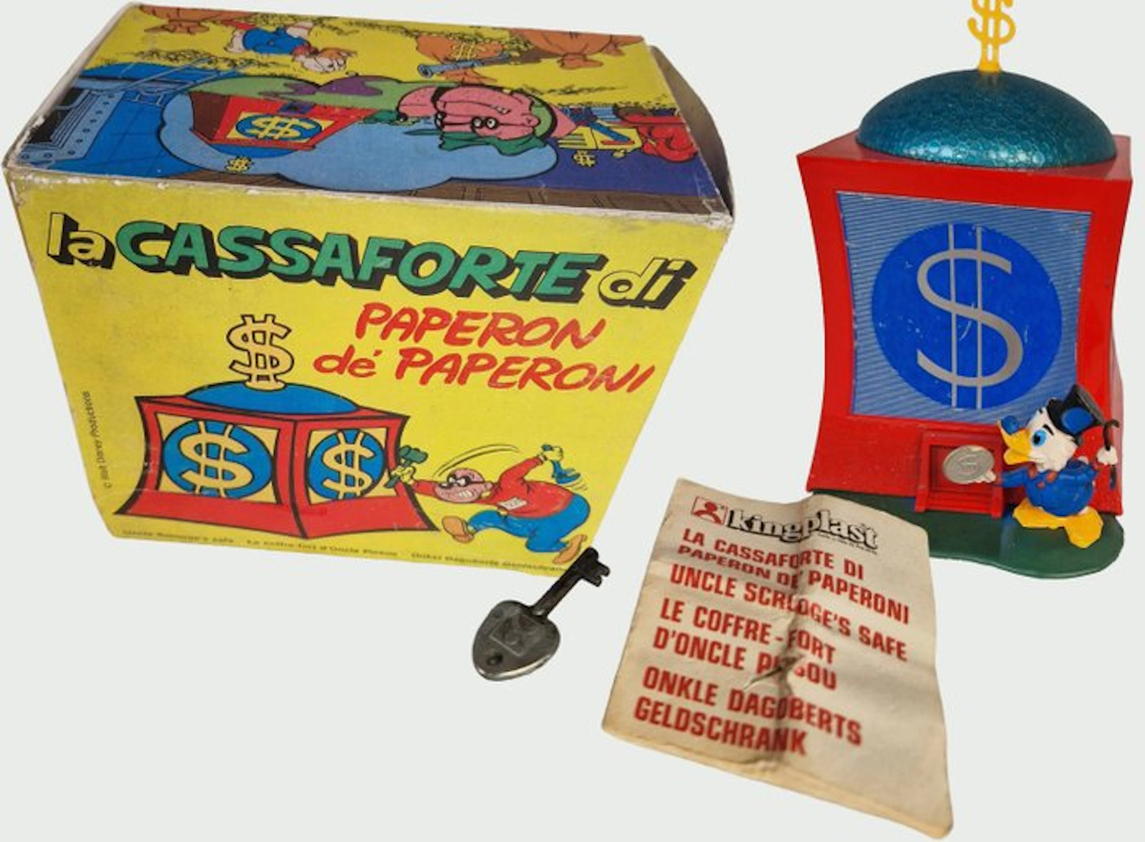 Banca di Paperopoli - Kingplast P64 - 1 Scrooge McDuck's...