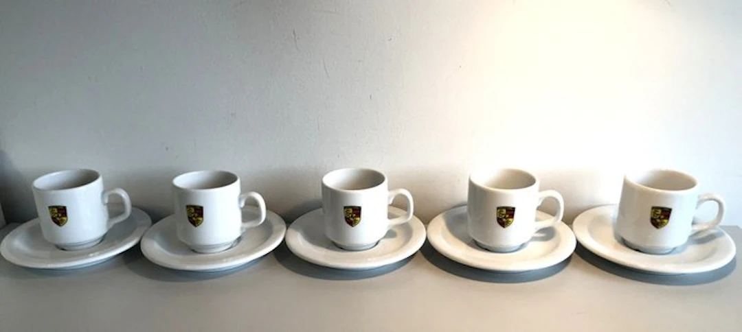 Decorative Object - Porsche - Porsche (dealer) Kop en Schotels - 1999