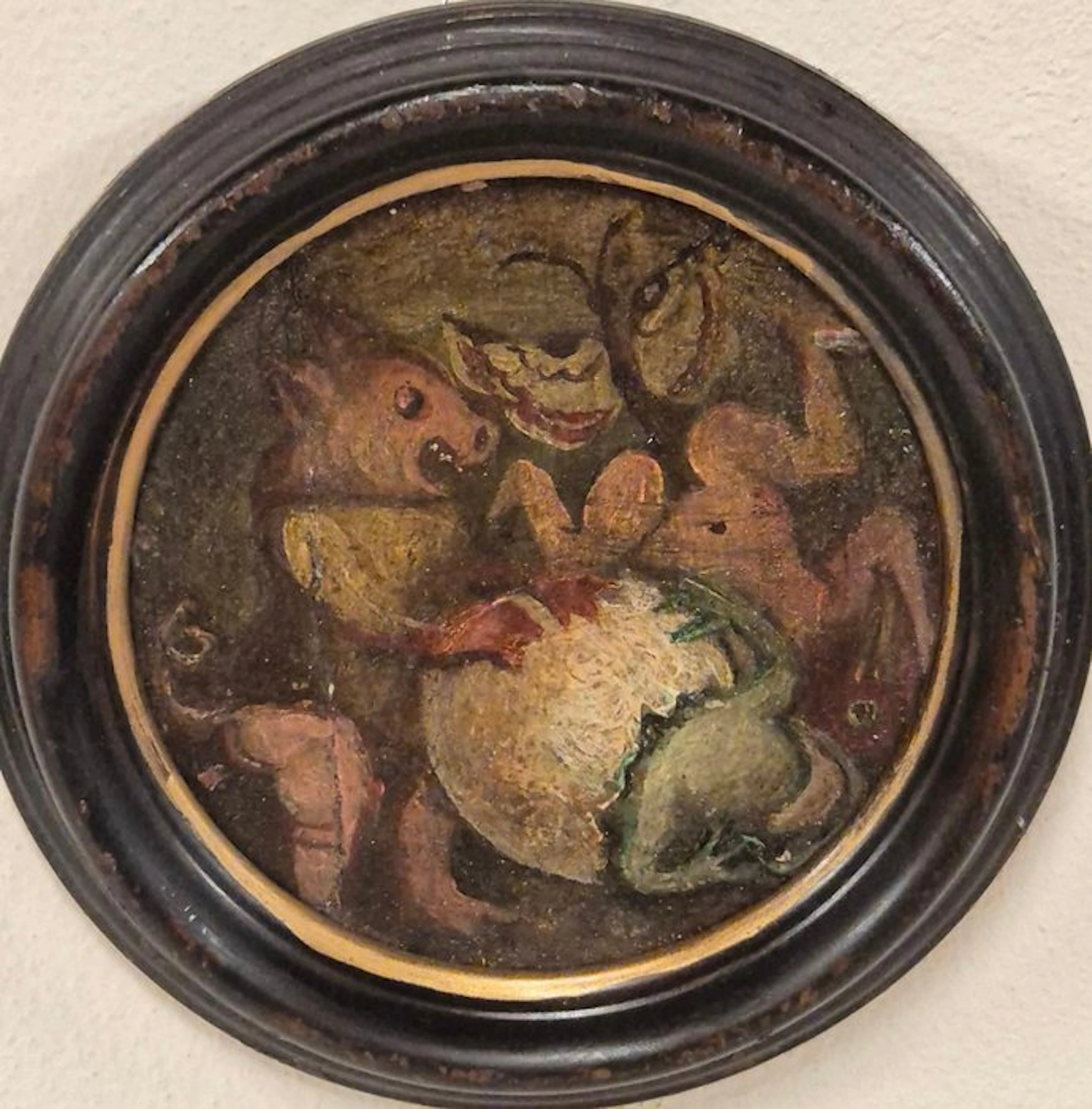 Hieronymus Bosch (1450-1516), seguace - Visione fantastica