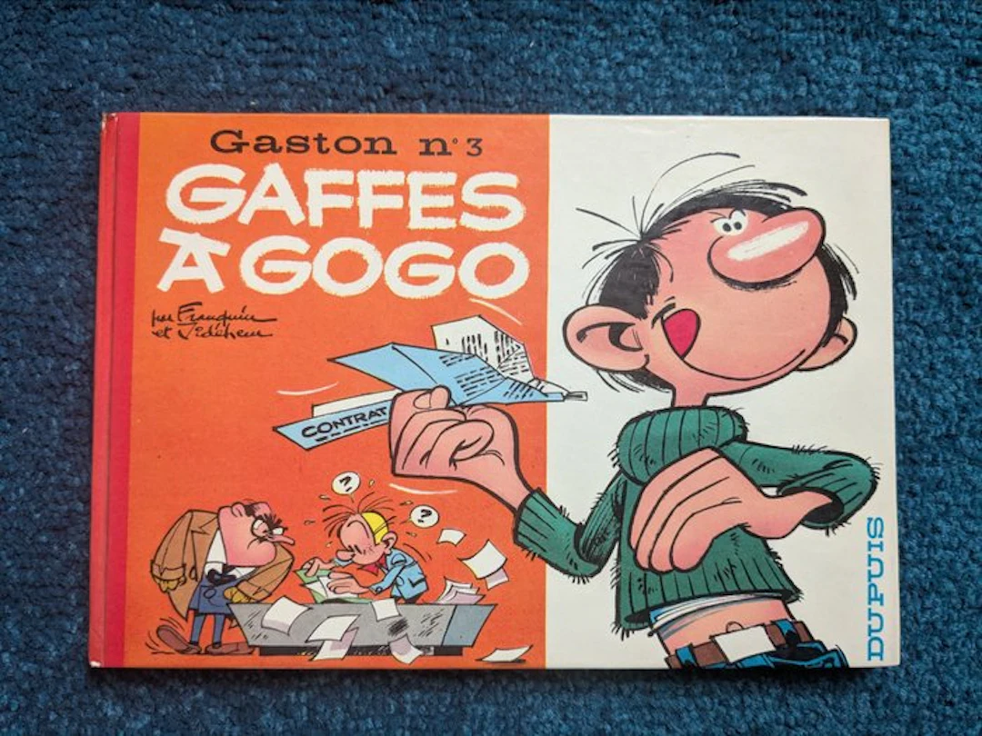 Gaston T3 - Gaffes à Gogo - C - 1 Album - First edition - 1964