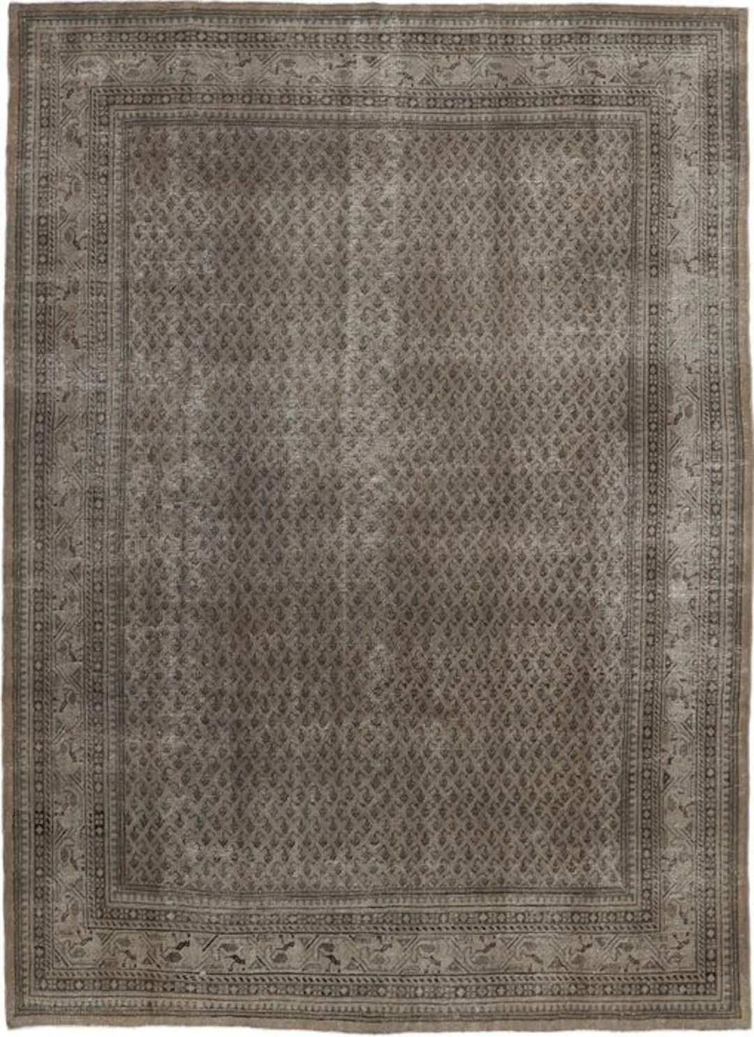 Designer - Modern - Hand-knotted vintage art rug - Rug - 353 cm - 252 cm