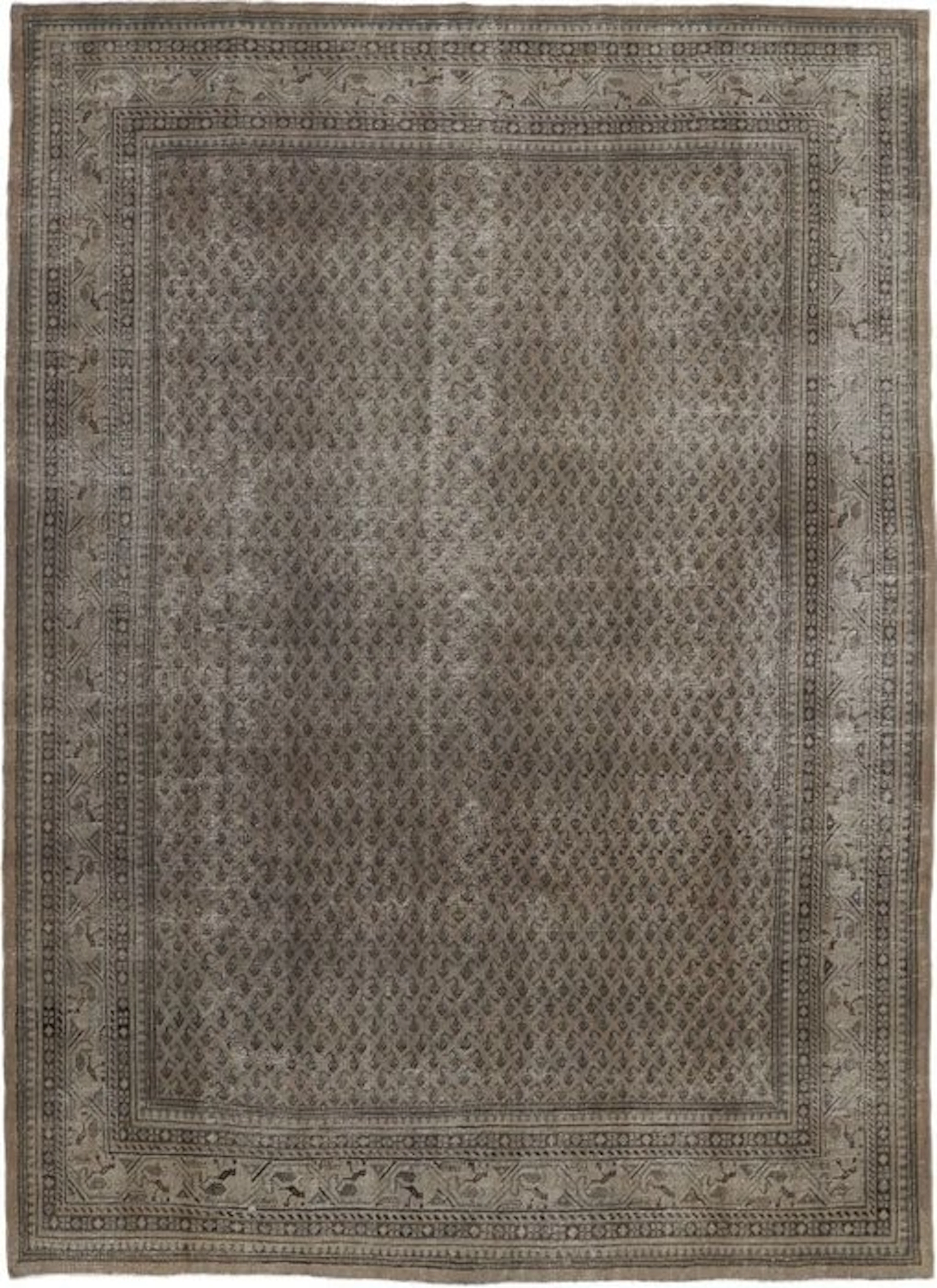 Designer - Modern - Hand-knotted vintage art rug - Rug - 353 cm - 252 cm
