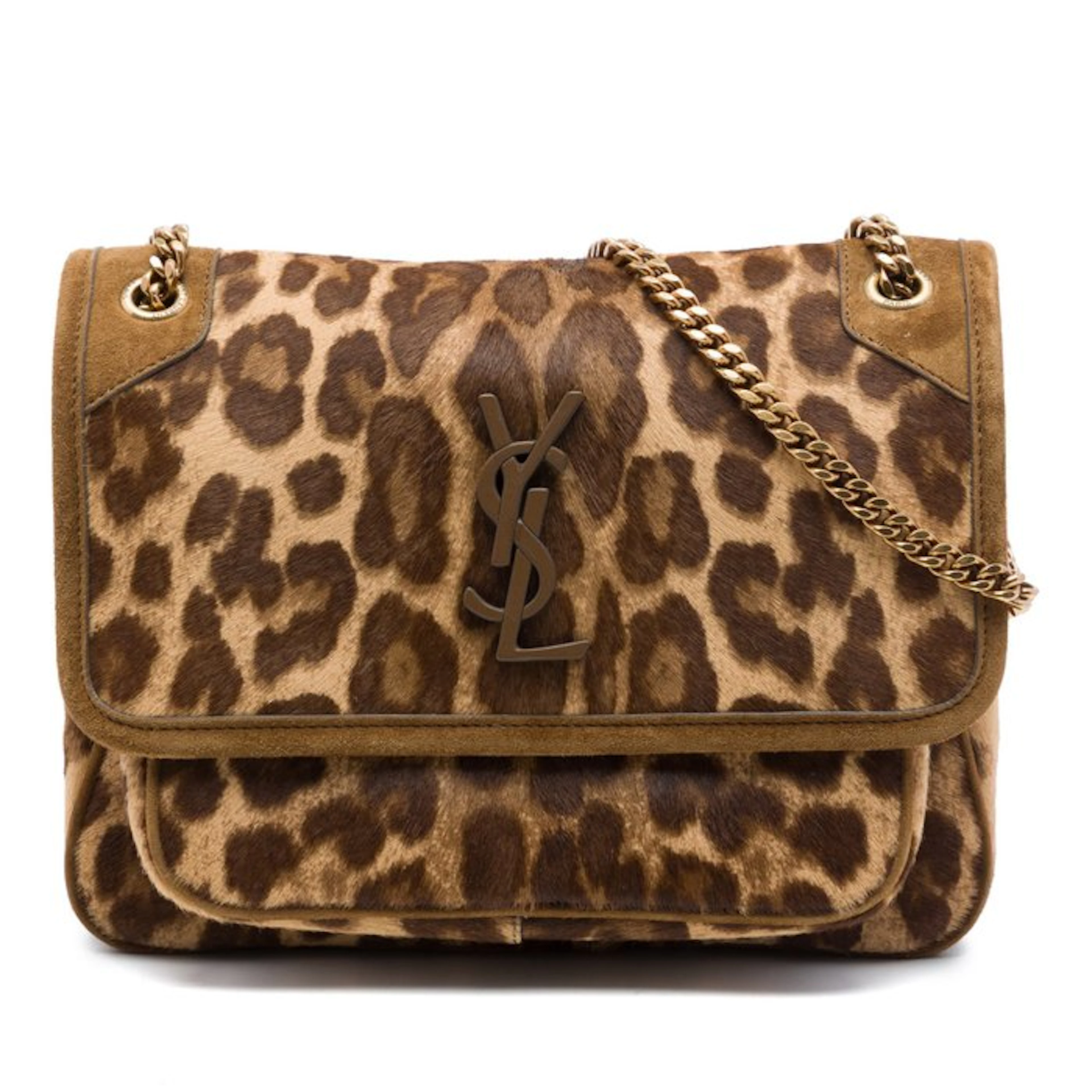 Saint Laurent - Baby Niki Pony Hair Leopard Print - Bag