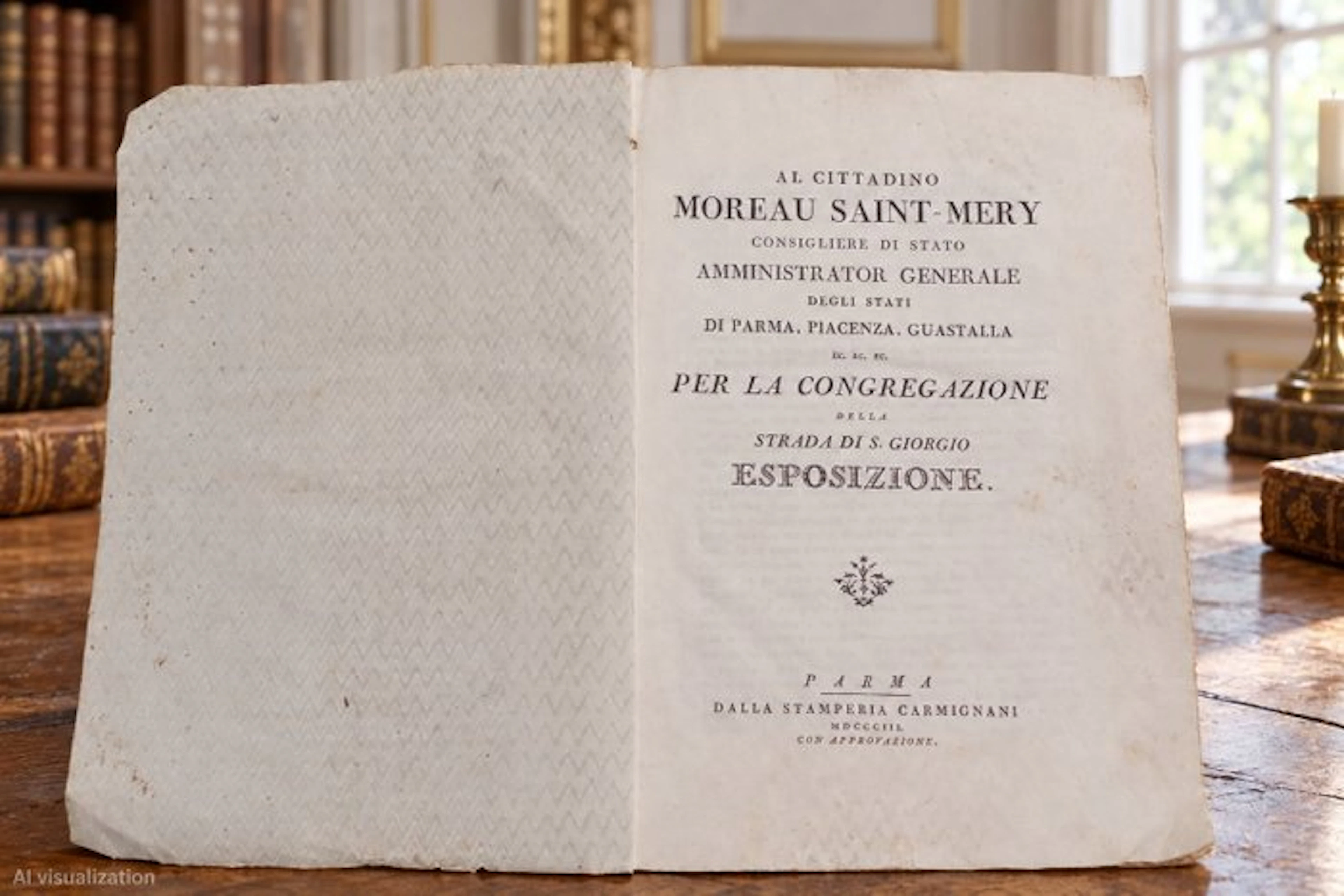 AA.VV. - Esposizione per la Congregazione della Strada di S. Giorgio - 1803
