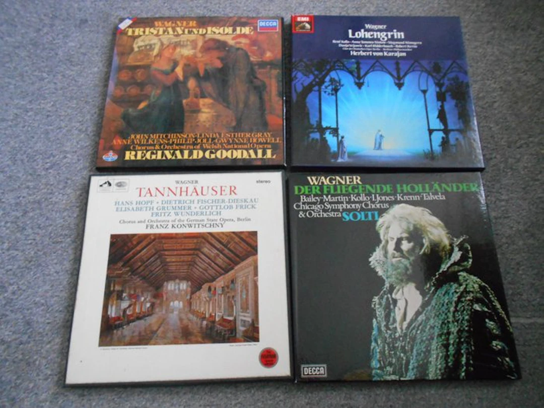 Wagner - Multiple artists - 4 Boxsets: Wagner