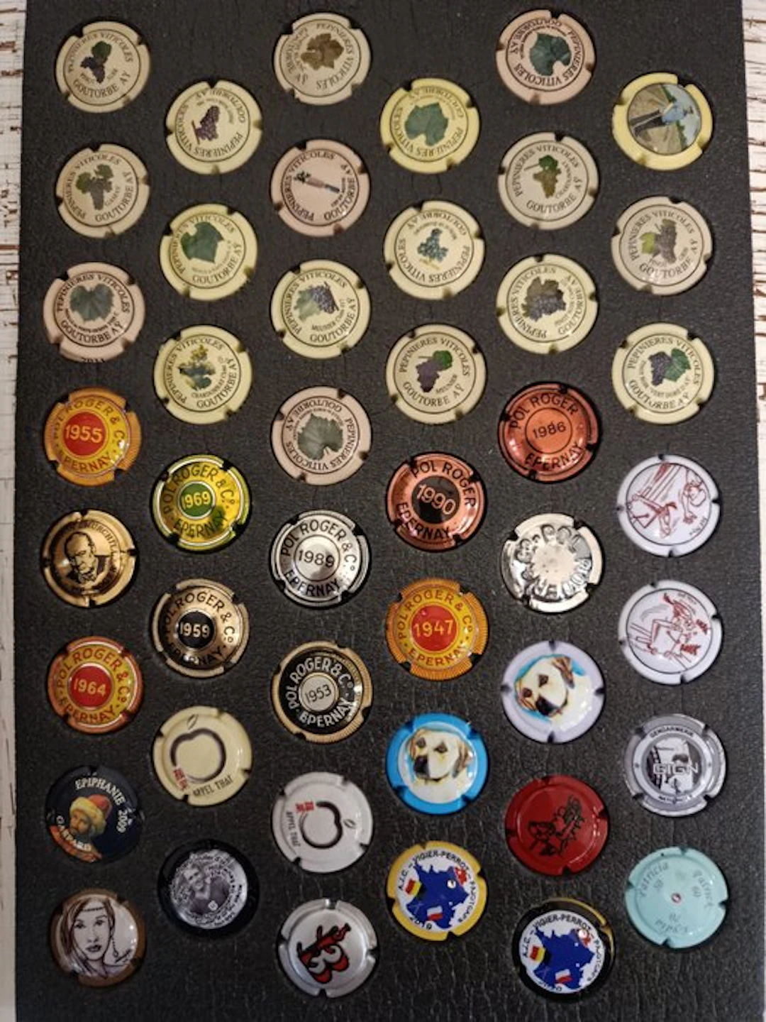 Champagne capsules (45) - Metal