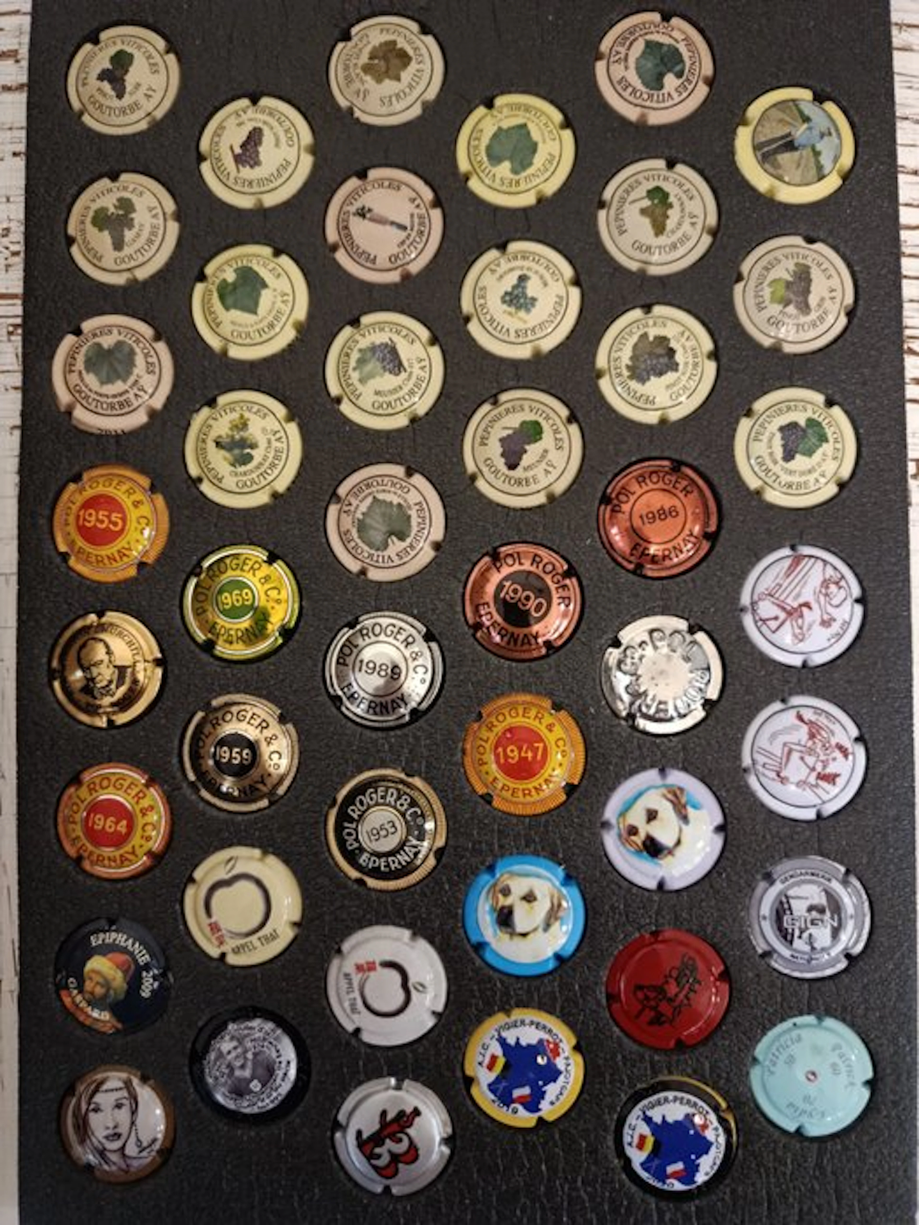Champagne capsules (45) - Metal