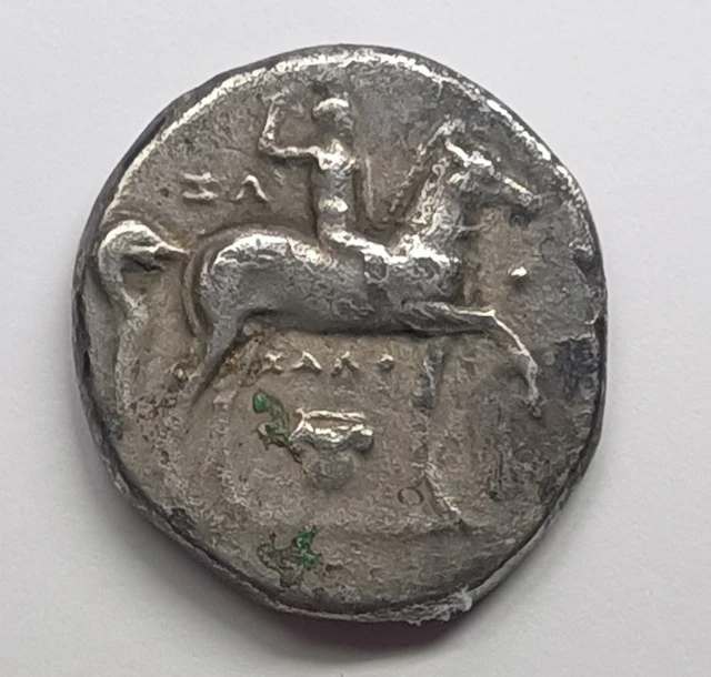 Calabria, Tarentum Didrachm 302 - 218 a.C.