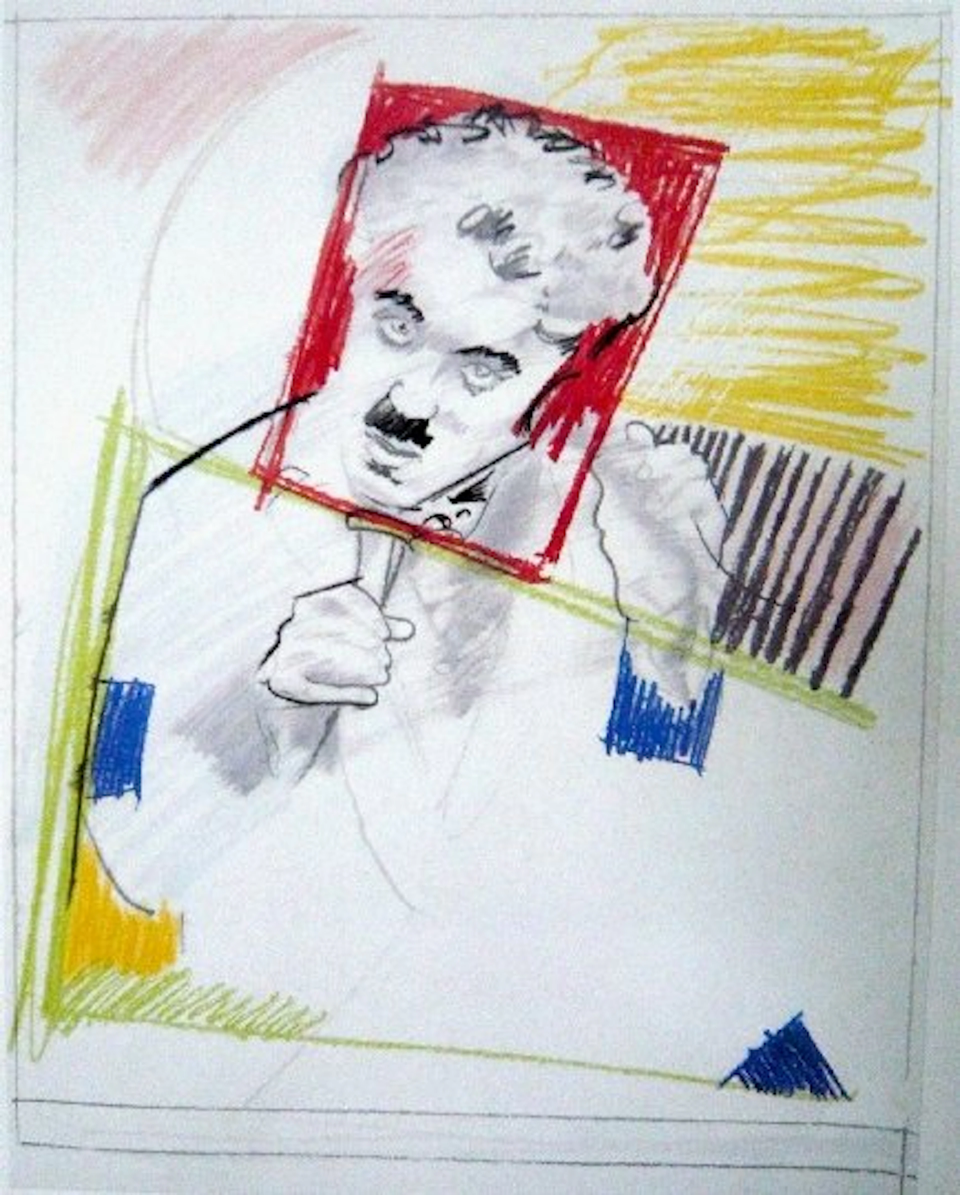 Larry Rivers (1923-2002) - Early Chaplin