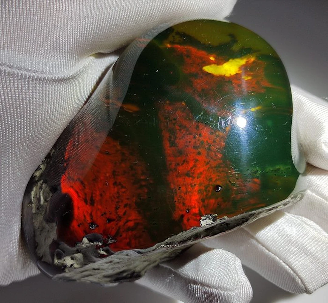 Mexican Amber Chiapas!! AAA Museum Quality- 130 g